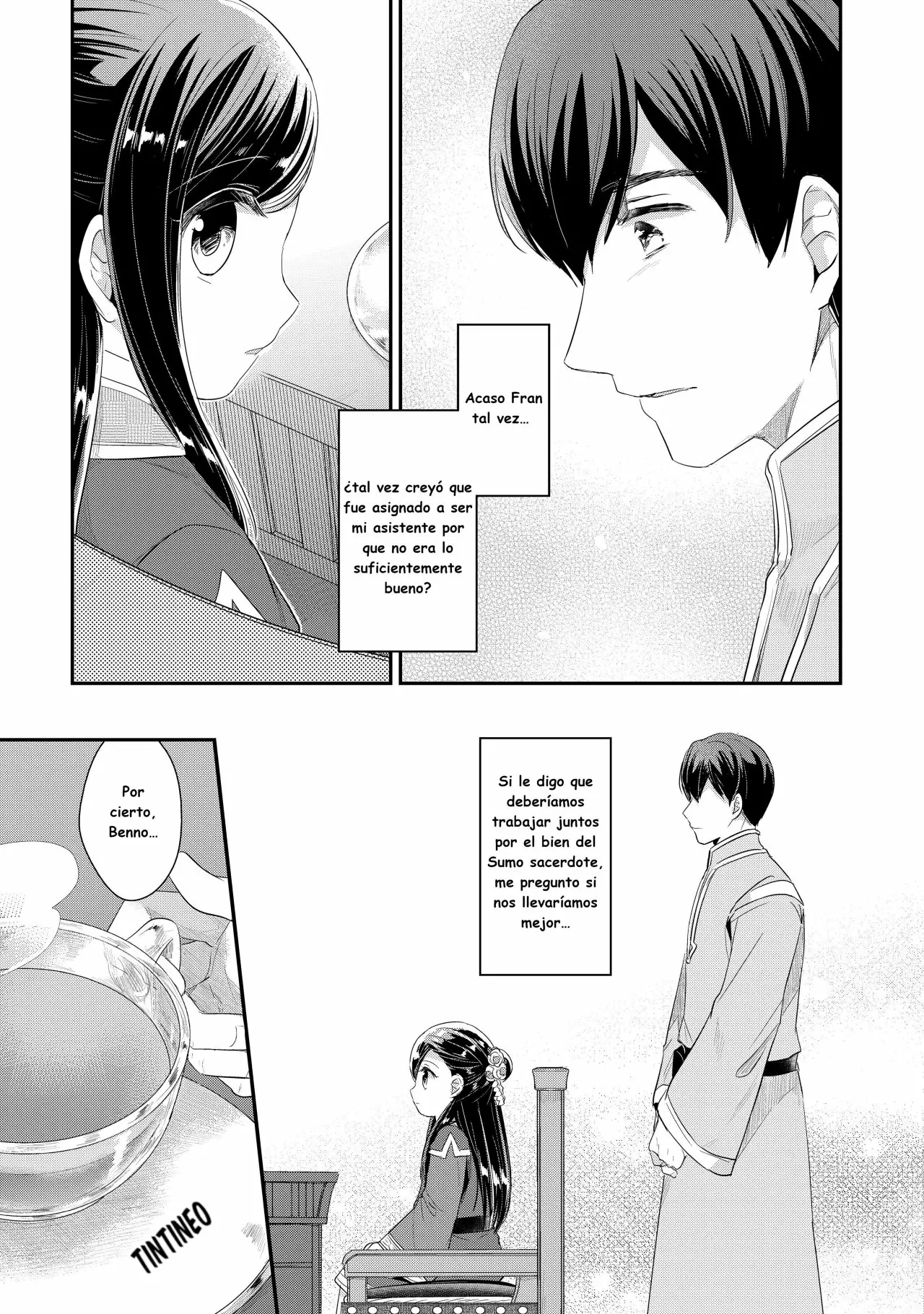 Honzuki no Gekokujou: Shisho ni Naru Tame ni wa Shudan wo Erandeiraremasen Dai 2-bu – Hon no Tame nara Miko ni Naru! Capítulo 2 - Page 38