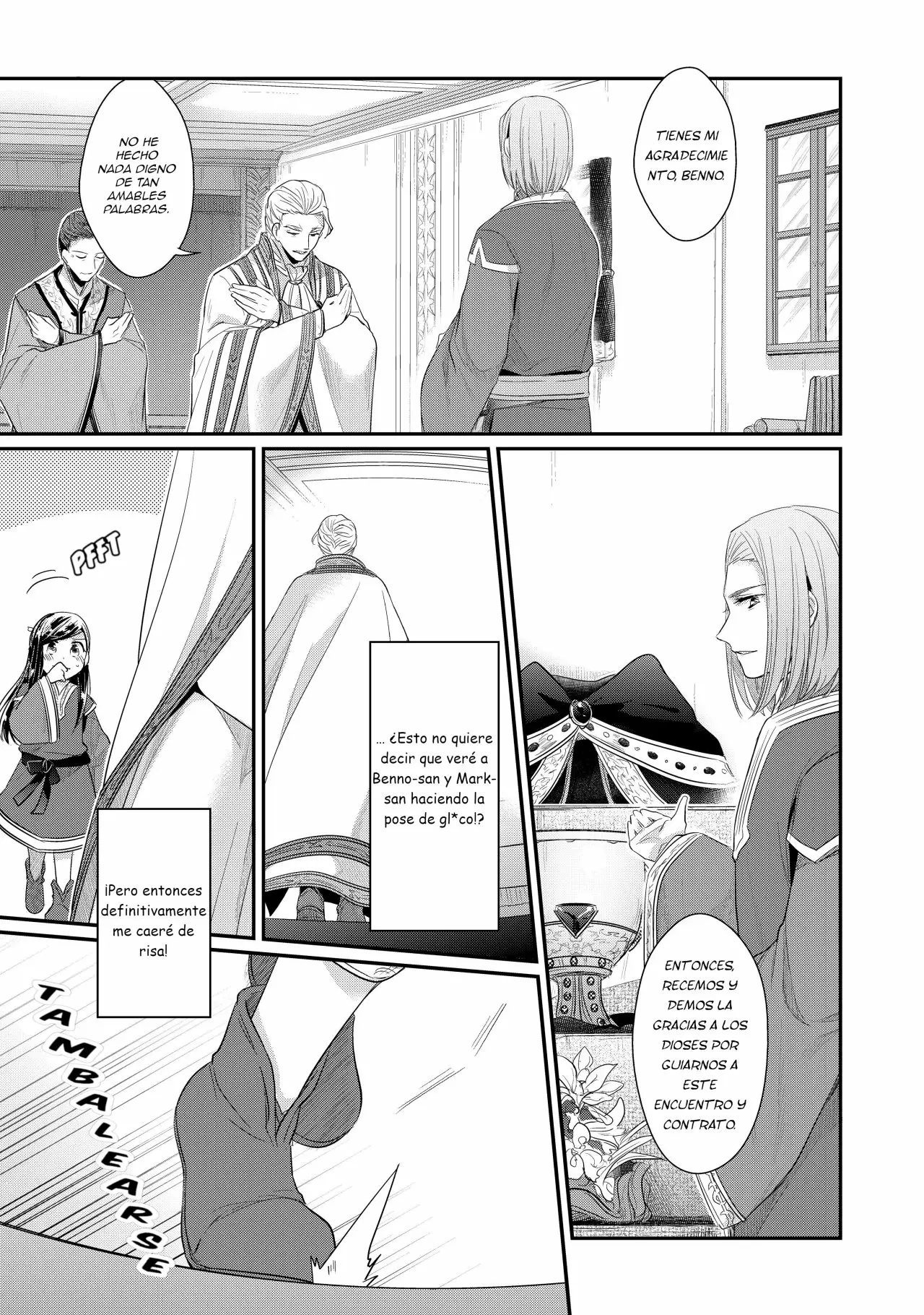 Honzuki no Gekokujou: Shisho ni Naru Tame ni wa Shudan wo Erandeiraremasen Dai 2-bu – Hon no Tame nara Miko ni Naru! Capítulo 2 - Page 44