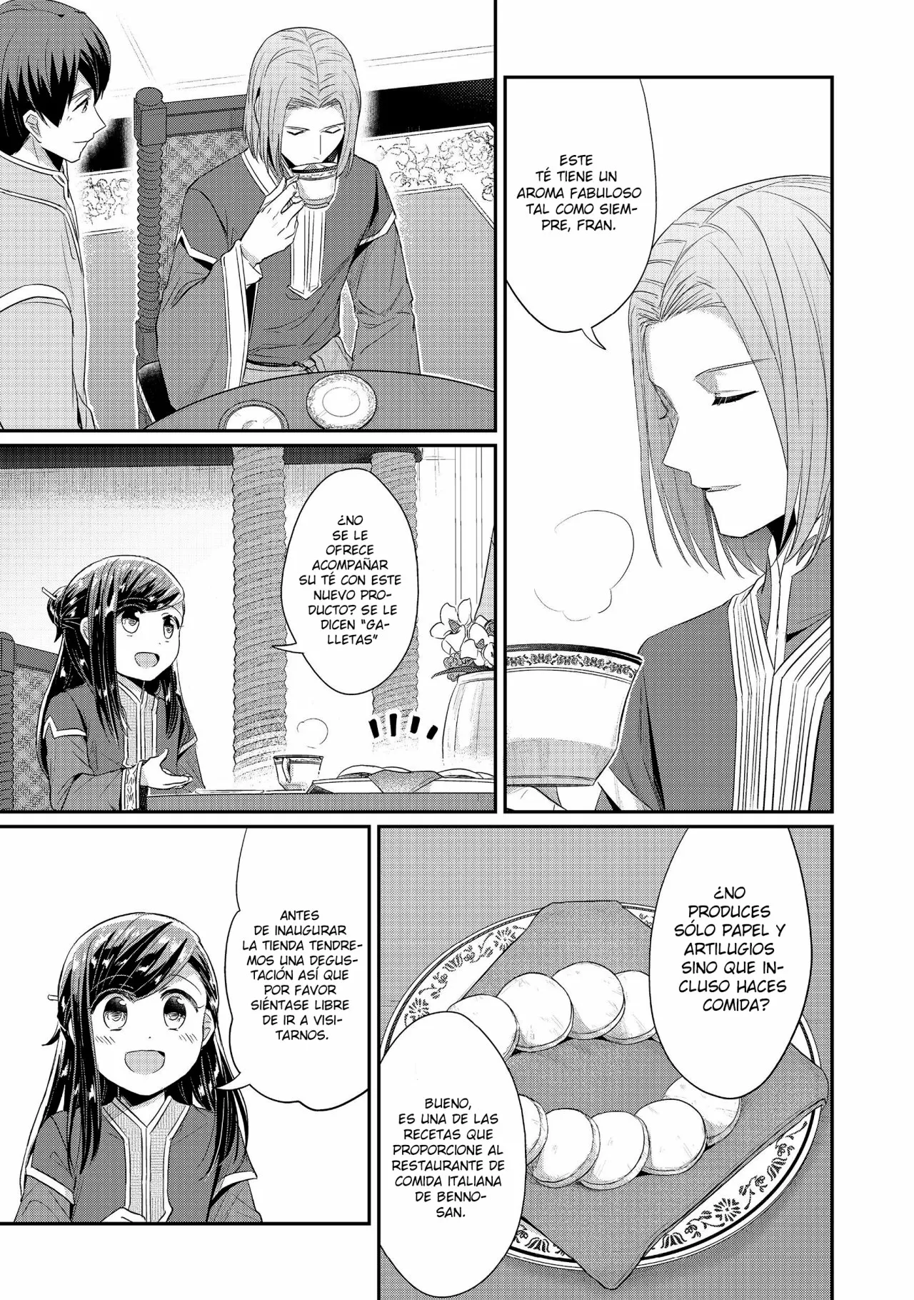 Honzuki no Gekokujou: Shisho ni Naru Tame ni wa Shudan wo Erandeiraremasen Dai 2-bu – Hon no Tame nara Miko ni Naru! Capítulo 20 - Page 12