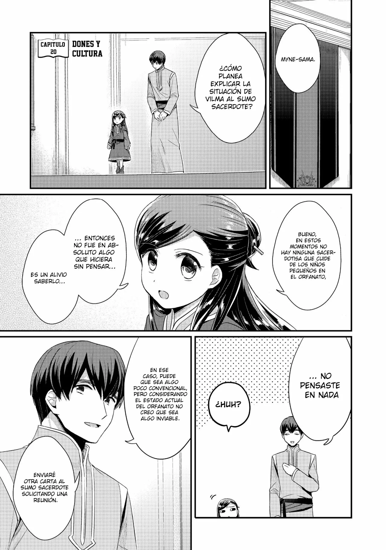 Honzuki no Gekokujou: Shisho ni Naru Tame ni wa Shudan wo Erandeiraremasen Dai 2-bu – Hon no Tame nara Miko ni Naru! Capítulo 20 - Page 2