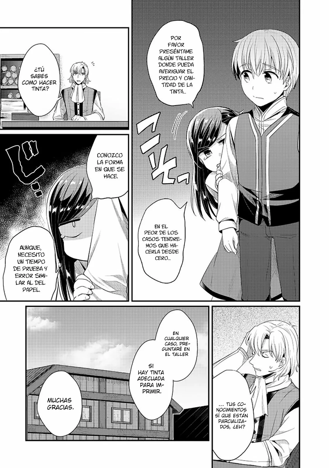 Honzuki no Gekokujou: Shisho ni Naru Tame ni wa Shudan wo Erandeiraremasen Dai 2-bu – Hon no Tame nara Miko ni Naru! Capítulo 21 - Page 18
