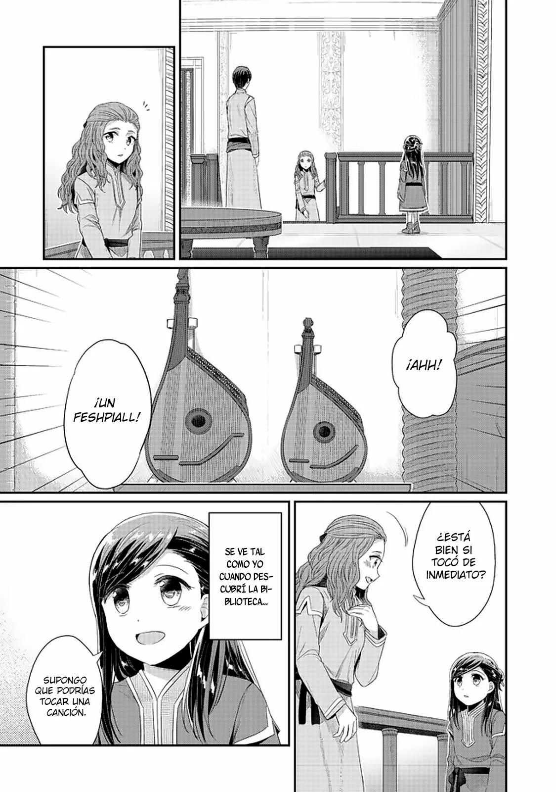 Honzuki no Gekokujou: Shisho ni Naru Tame ni wa Shudan wo Erandeiraremasen Dai 2-bu – Hon no Tame nara Miko ni Naru! Capítulo 21 - Page 6