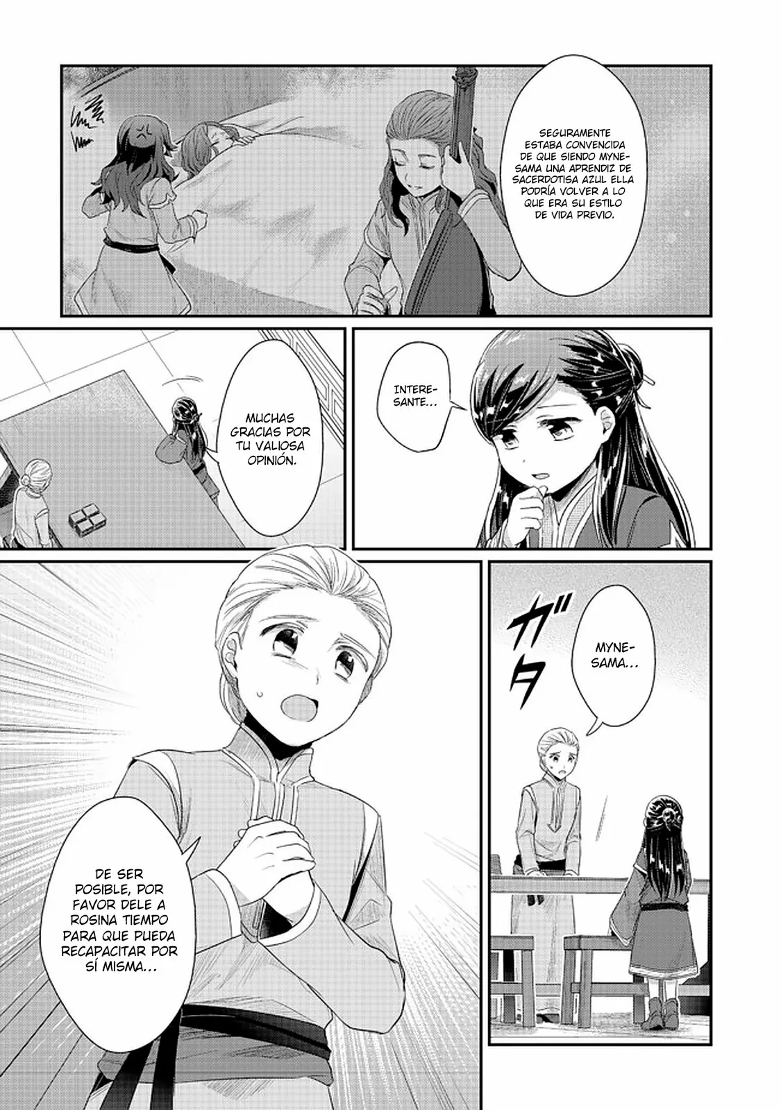 Honzuki no Gekokujou: Shisho ni Naru Tame ni wa Shudan wo Erandeiraremasen Dai 2-bu – Hon no Tame nara Miko ni Naru! Capítulo 22 - Page 12