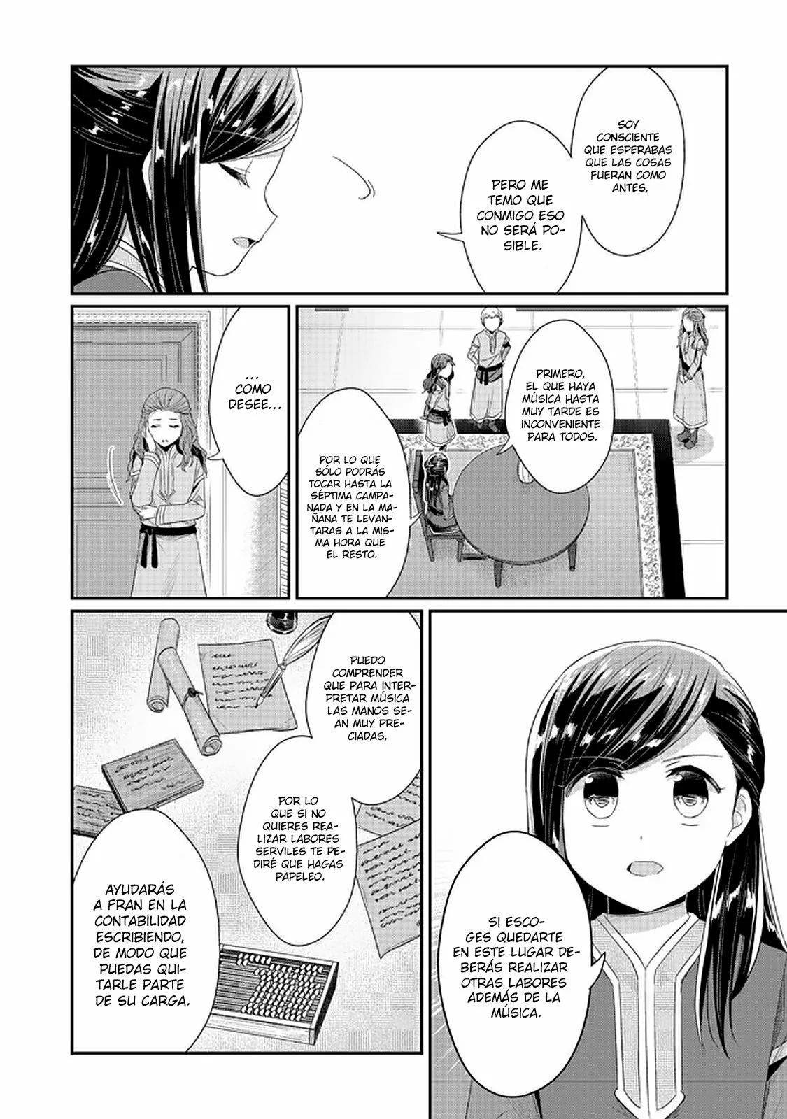 Honzuki no Gekokujou: Shisho ni Naru Tame ni wa Shudan wo Erandeiraremasen Dai 2-bu – Hon no Tame nara Miko ni Naru! Capítulo 22 - Page 17