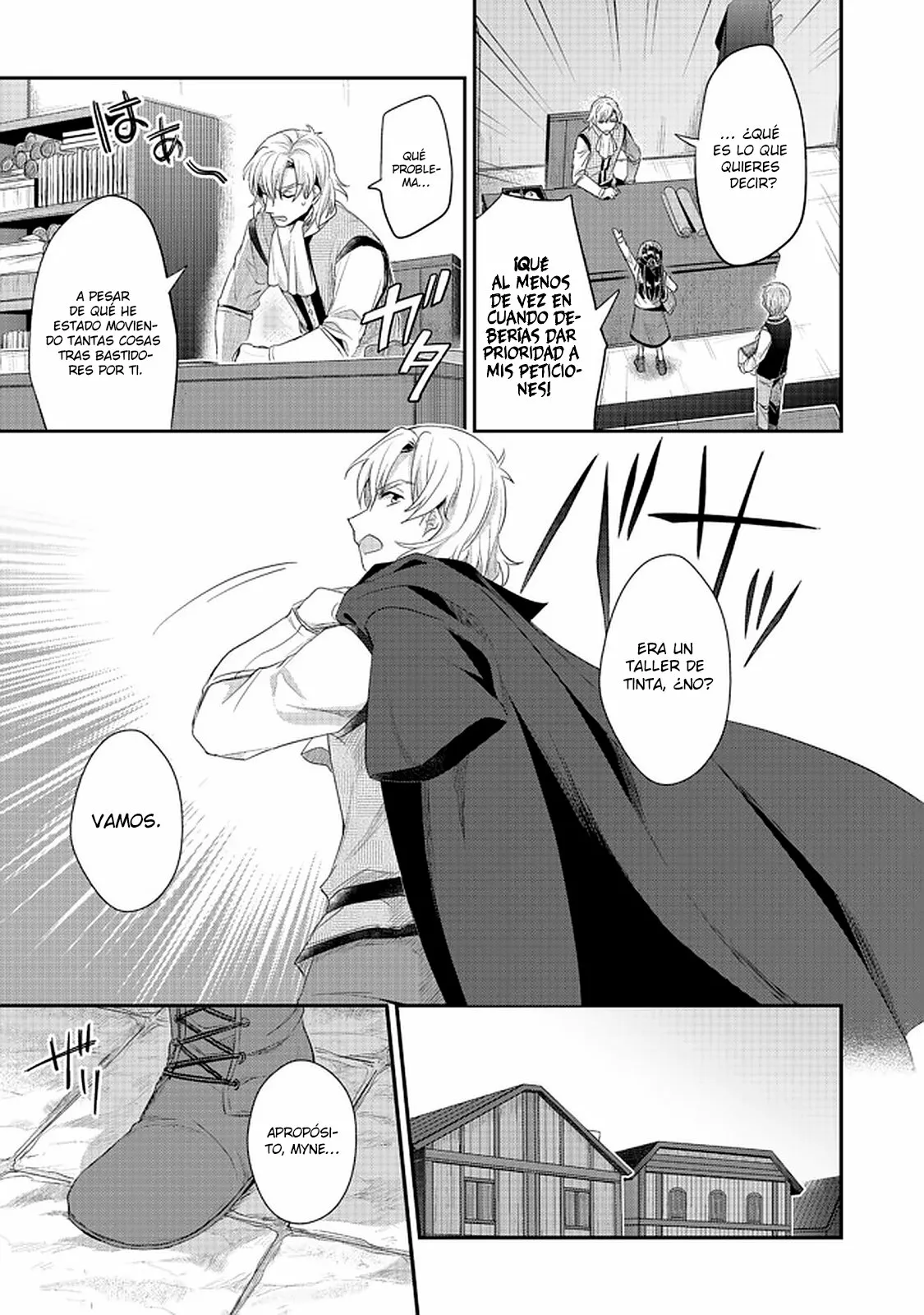 Honzuki no Gekokujou: Shisho ni Naru Tame ni wa Shudan wo Erandeiraremasen Dai 2-bu – Hon no Tame nara Miko ni Naru! Capítulo 23 - Page 4