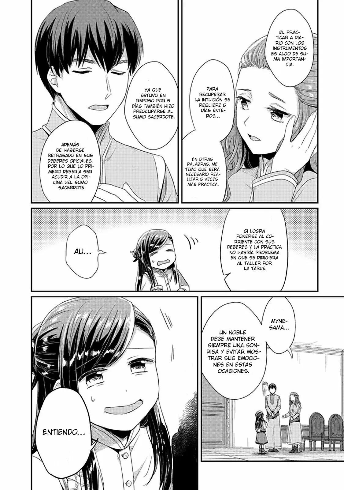 Honzuki no Gekokujou: Shisho ni Naru Tame ni wa Shudan wo Erandeiraremasen Dai 2-bu – Hon no Tame nara Miko ni Naru! Capítulo 24 - Page 11