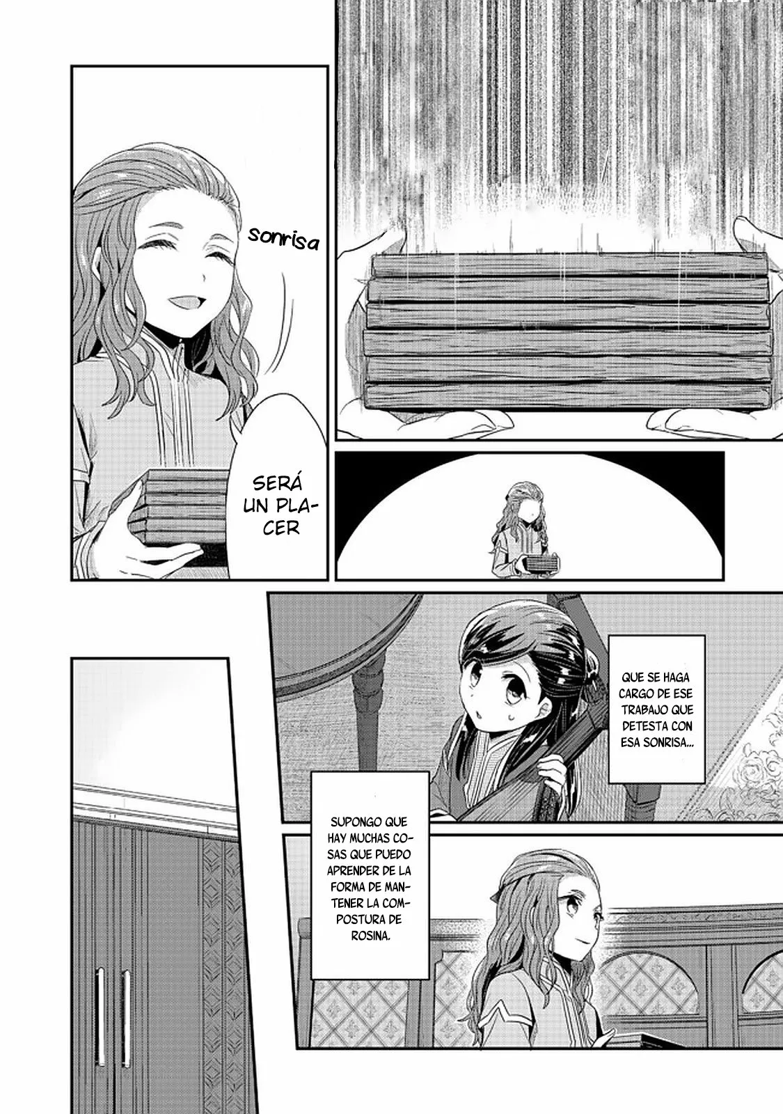 Honzuki no Gekokujou: Shisho ni Naru Tame ni wa Shudan wo Erandeiraremasen Dai 2-bu – Hon no Tame nara Miko ni Naru! Capítulo 24 - Page 13