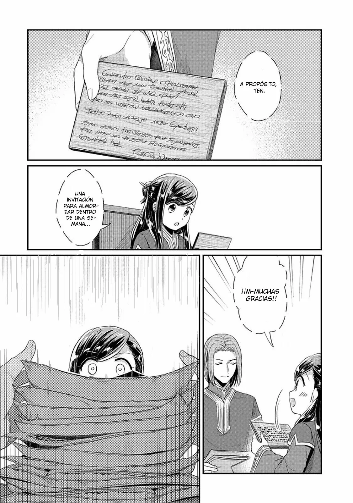 Honzuki no Gekokujou: Shisho ni Naru Tame ni wa Shudan wo Erandeiraremasen Dai 2-bu – Hon no Tame nara Miko ni Naru! Capítulo 24 - Page 16