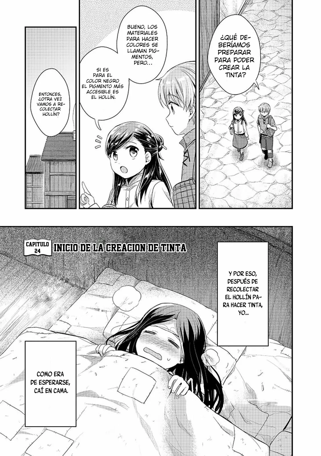 Honzuki no Gekokujou: Shisho ni Naru Tame ni wa Shudan wo Erandeiraremasen Dai 2-bu – Hon no Tame nara Miko ni Naru! Capítulo 24 - Page 2