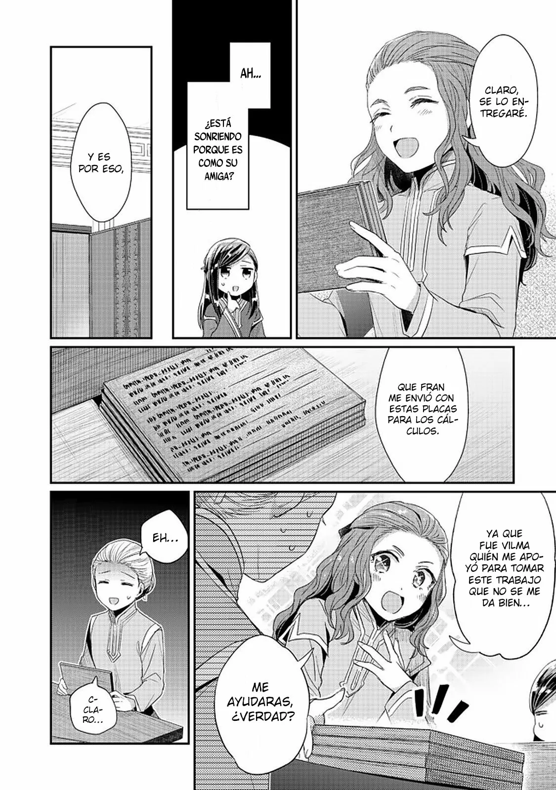 Honzuki no Gekokujou: Shisho ni Naru Tame ni wa Shudan wo Erandeiraremasen Dai 2-bu – Hon no Tame nara Miko ni Naru! Capítulo 24 - Page 27