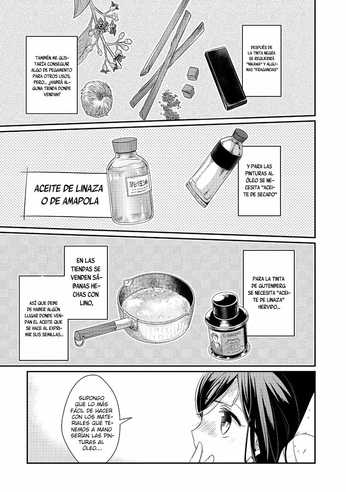 Honzuki no Gekokujou: Shisho ni Naru Tame ni wa Shudan wo Erandeiraremasen Dai 2-bu – Hon no Tame nara Miko ni Naru! Capítulo 24 - Page 4