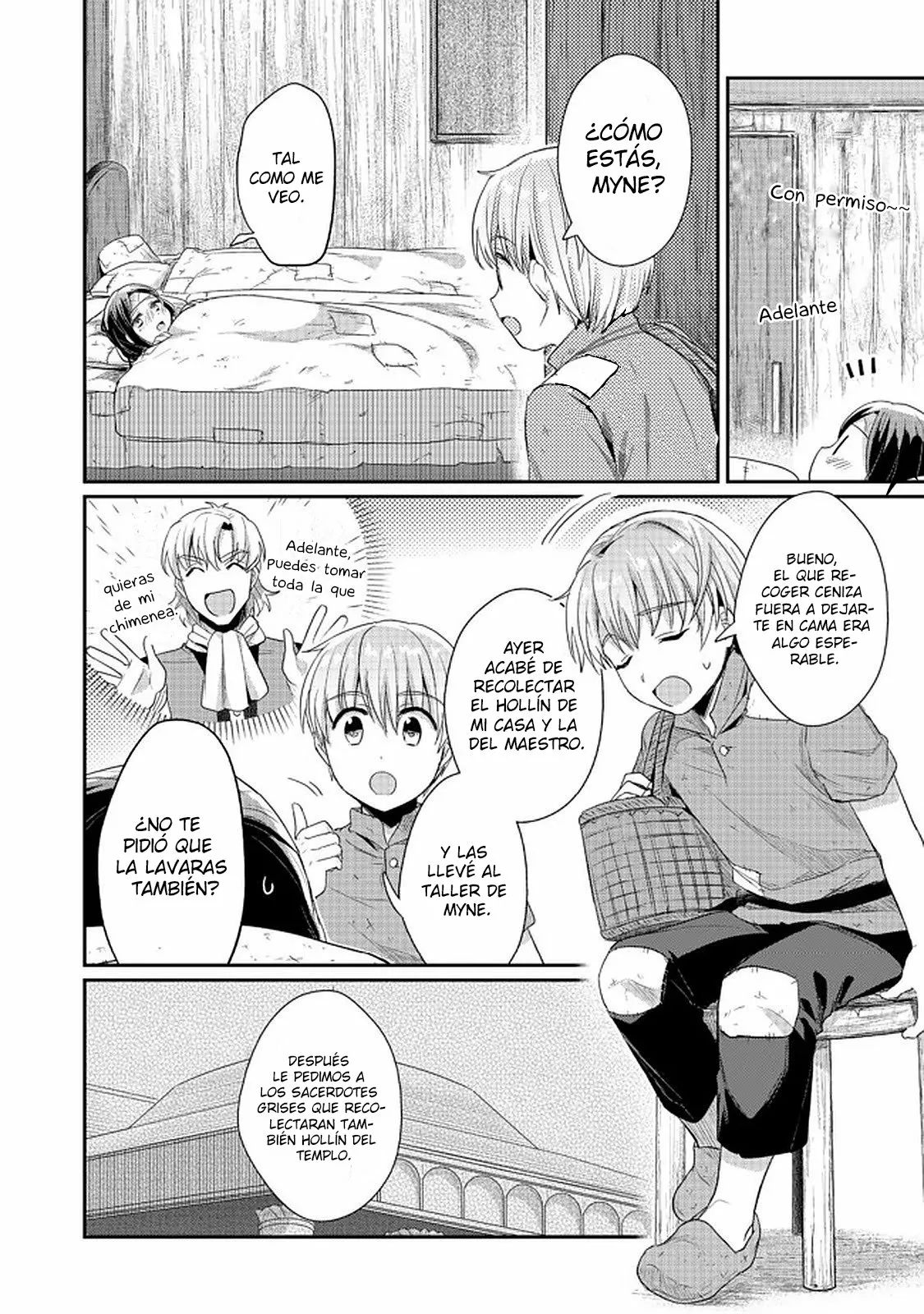 Honzuki no Gekokujou: Shisho ni Naru Tame ni wa Shudan wo Erandeiraremasen Dai 2-bu – Hon no Tame nara Miko ni Naru! Capítulo 24 - Page 5