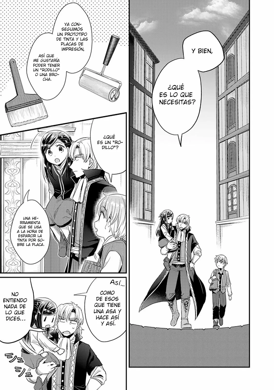 Honzuki no Gekokujou: Shisho ni Naru Tame ni wa Shudan wo Erandeiraremasen Dai 2-bu – Hon no Tame nara Miko ni Naru! Capítulo 25 - Page 6