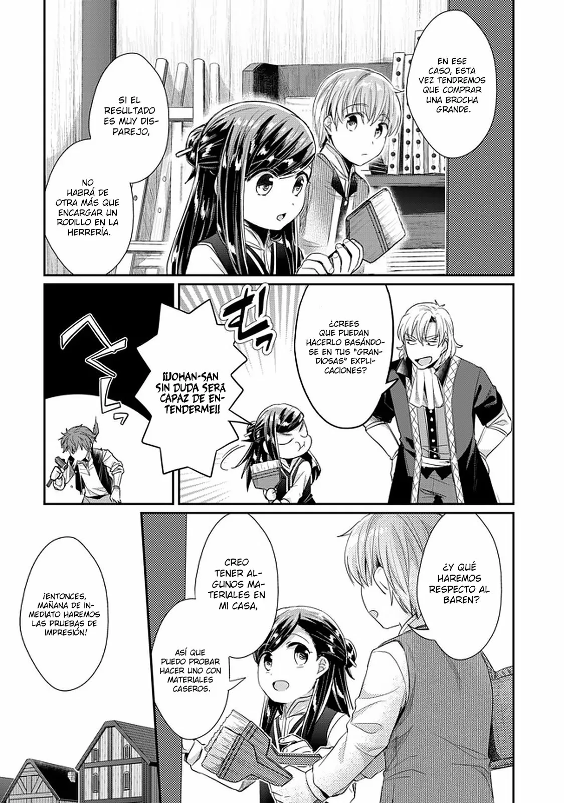Honzuki no Gekokujou: Shisho ni Naru Tame ni wa Shudan wo Erandeiraremasen Dai 2-bu – Hon no Tame nara Miko ni Naru! Capítulo 25 - Page 8