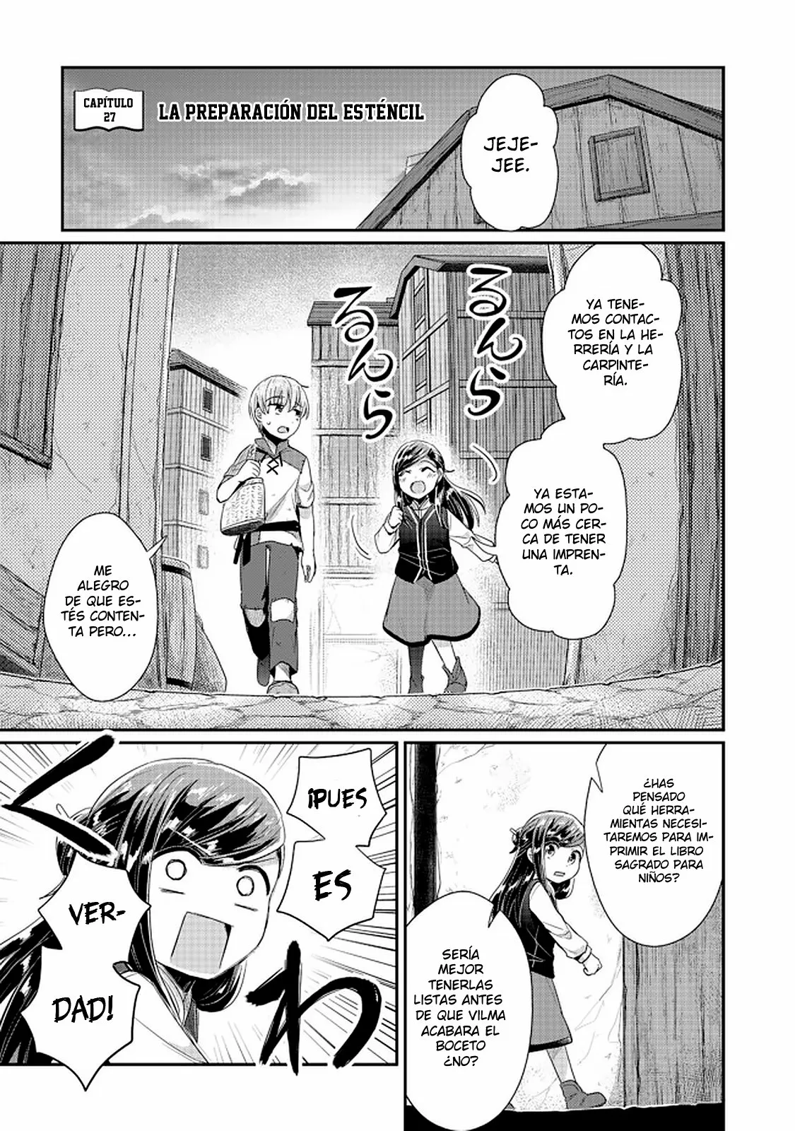 Honzuki no Gekokujou: Shisho ni Naru Tame ni wa Shudan wo Erandeiraremasen Dai 2-bu – Hon no Tame nara Miko ni Naru! Capítulo 27 - Page 2