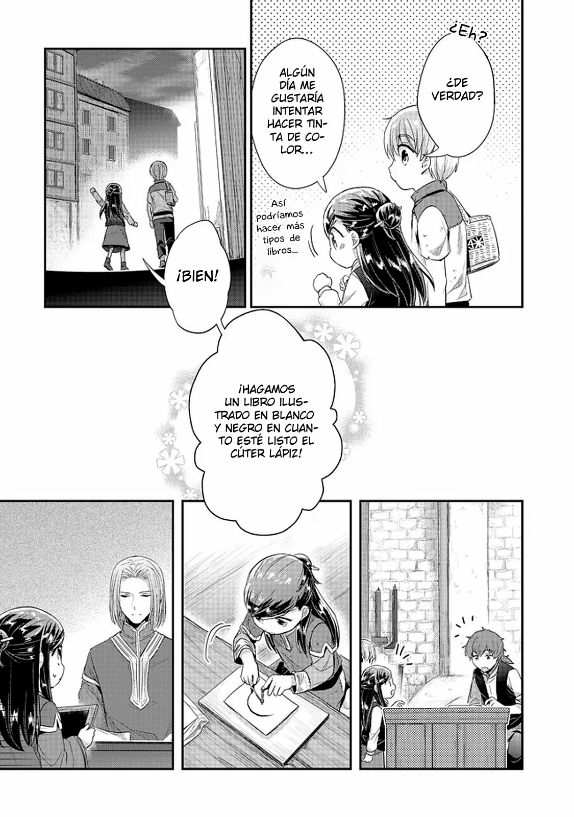 Honzuki no Gekokujou: Shisho ni Naru Tame ni wa Shudan wo Erandeiraremasen Dai 2-bu – Hon no Tame nara Miko ni Naru! Capítulo 27 - Page 6