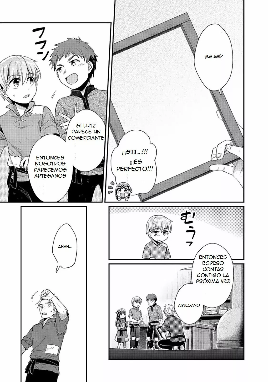 Honzuki no Gekokujou: Shisho ni Naru Tame ni wa Shudan wo Erandeiraremasen Dai 2-bu – Hon no Tame nara Miko ni Naru! Capítulo 28.1 - Page 4