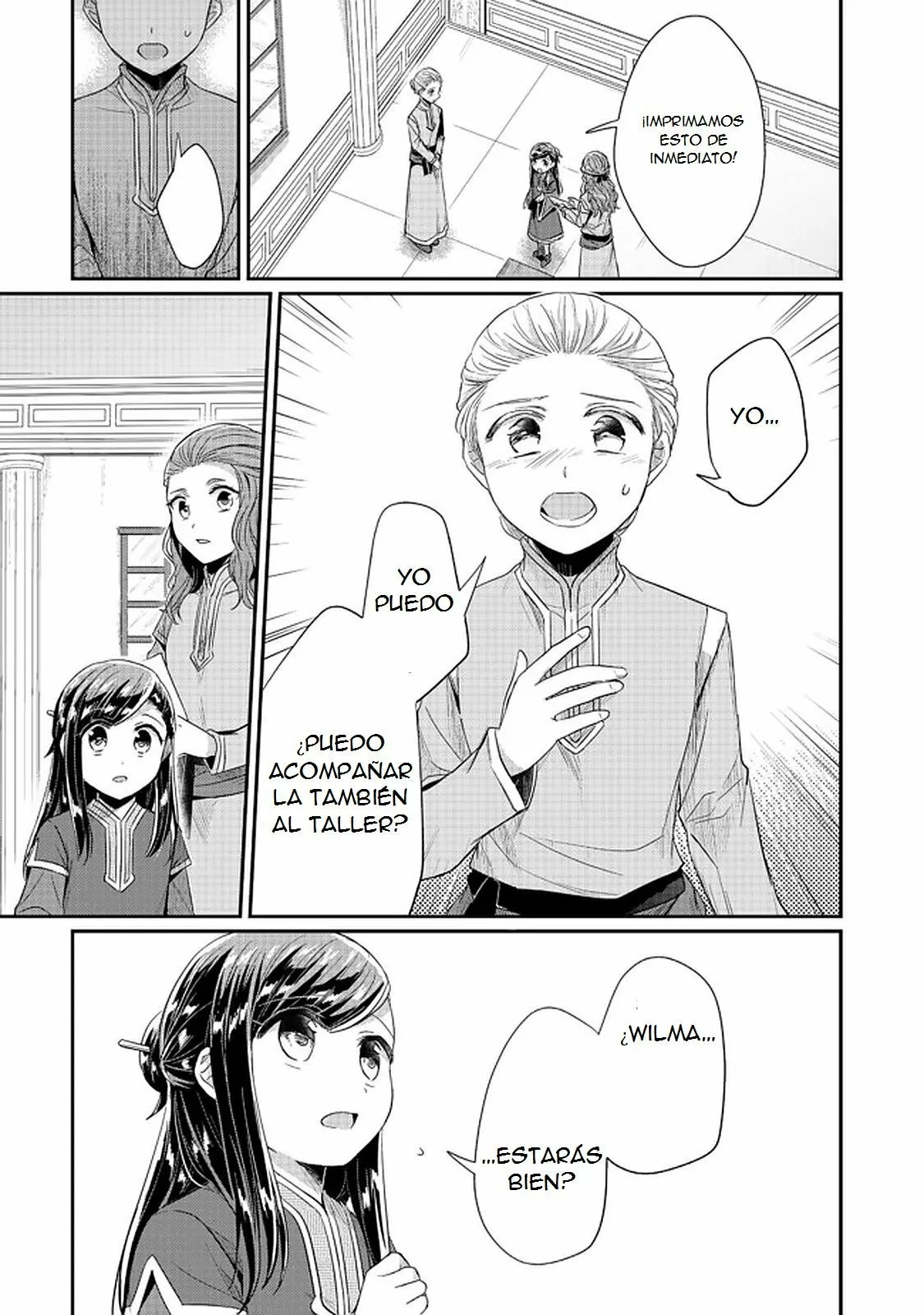 Honzuki no Gekokujou: Shisho ni Naru Tame ni wa Shudan wo Erandeiraremasen Dai 2-bu – Hon no Tame nara Miko ni Naru! Capítulo 28.1 - Page 8