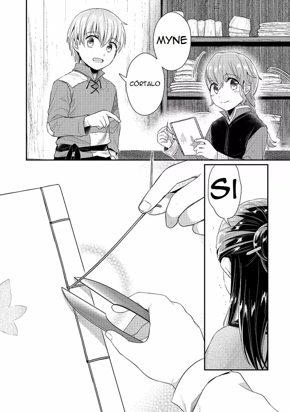 Honzuki no Gekokujou: Shisho ni Naru Tame ni wa Shudan wo Erandeiraremasen Dai 2-bu – Hon no Tame nara Miko ni Naru! Capítulo 28.2 - Page 12