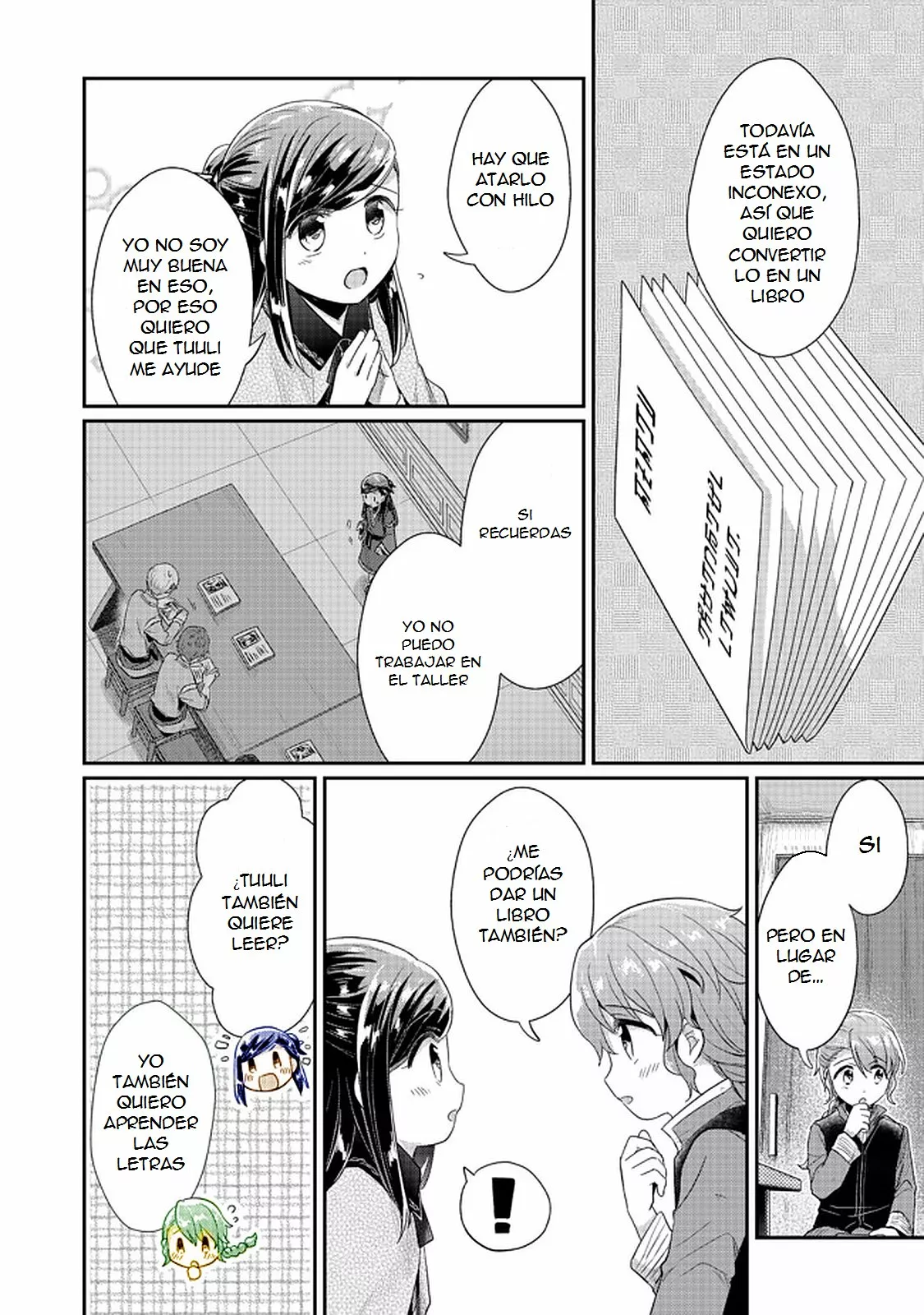 Honzuki no Gekokujou: Shisho ni Naru Tame ni wa Shudan wo Erandeiraremasen Dai 2-bu – Hon no Tame nara Miko ni Naru! Capítulo 28.2 - Page 6