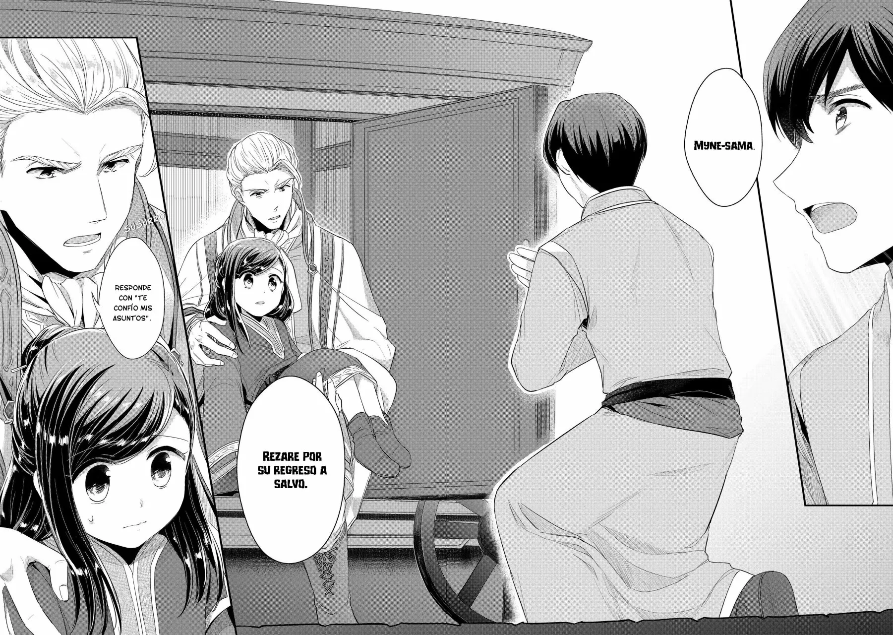 Honzuki no Gekokujou: Shisho ni Naru Tame ni wa Shudan wo Erandeiraremasen Dai 2-bu – Hon no Tame nara Miko ni Naru! Capítulo 3 - Page 11