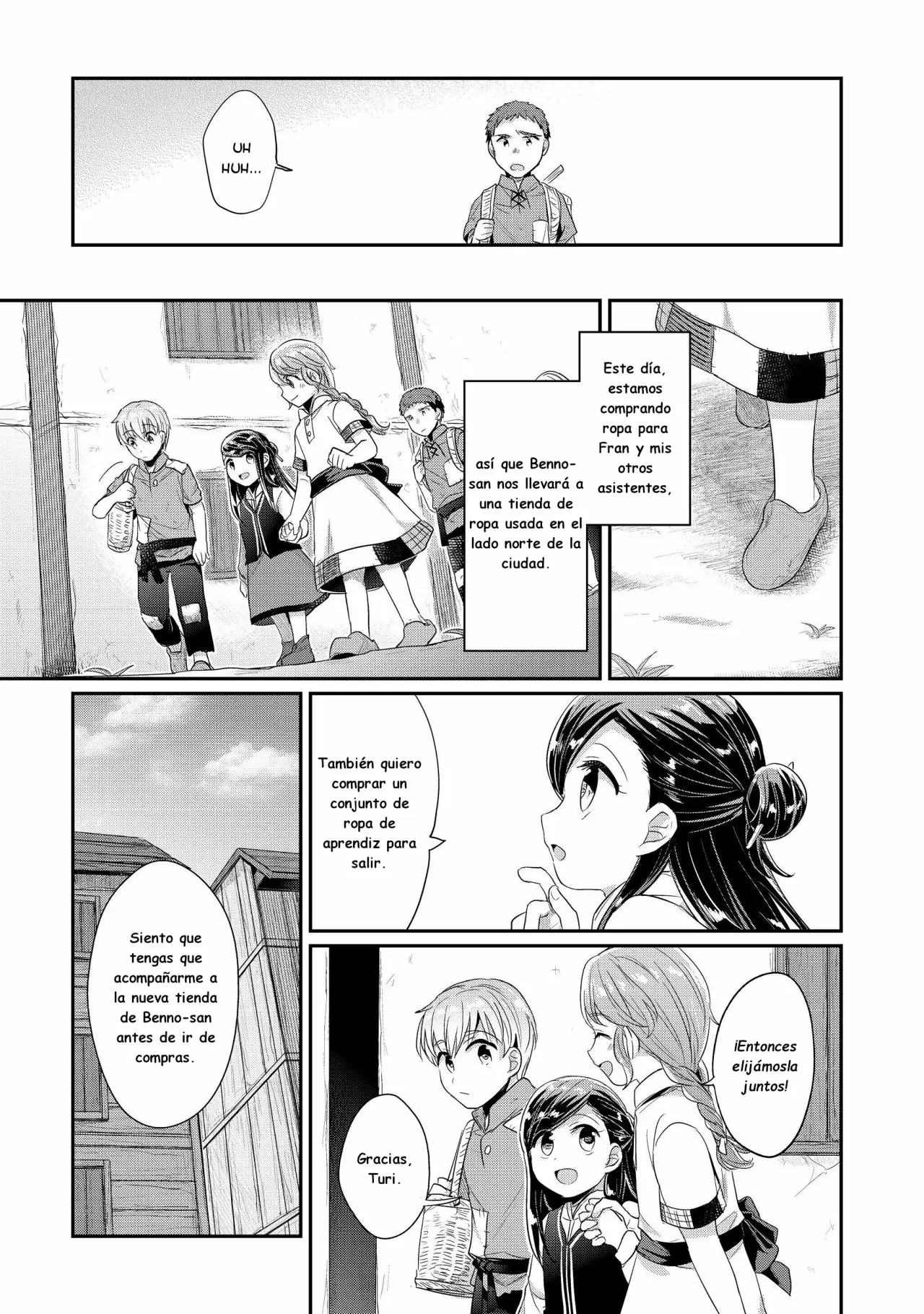 Honzuki no Gekokujou: Shisho ni Naru Tame ni wa Shudan wo Erandeiraremasen Dai 2-bu – Hon no Tame nara Miko ni Naru! Capítulo 3 - Page 27