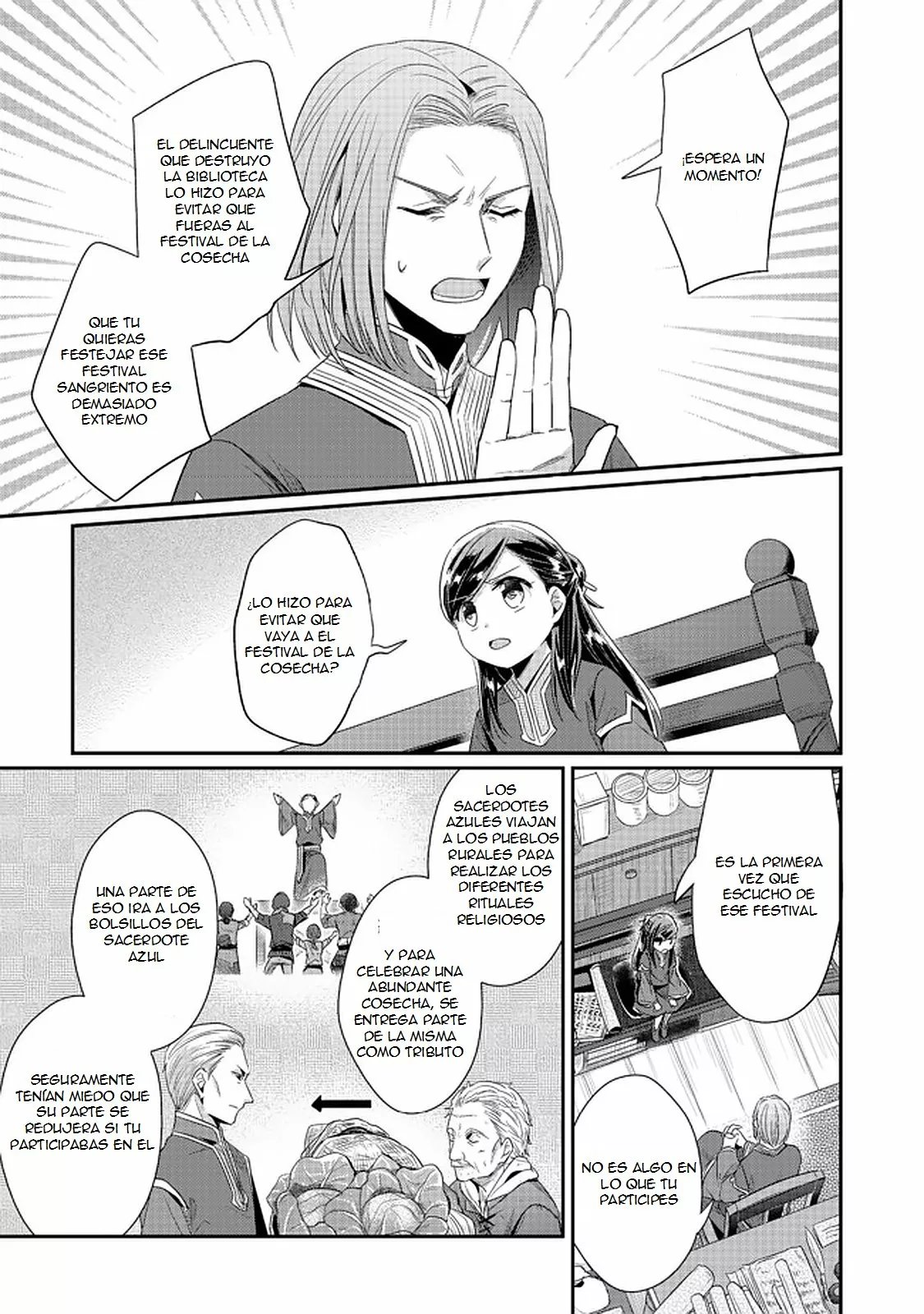 Honzuki no Gekokujou: Shisho ni Naru Tame ni wa Shudan wo Erandeiraremasen Dai 2-bu – Hon no Tame nara Miko ni Naru! Capítulo 30 - Page 12