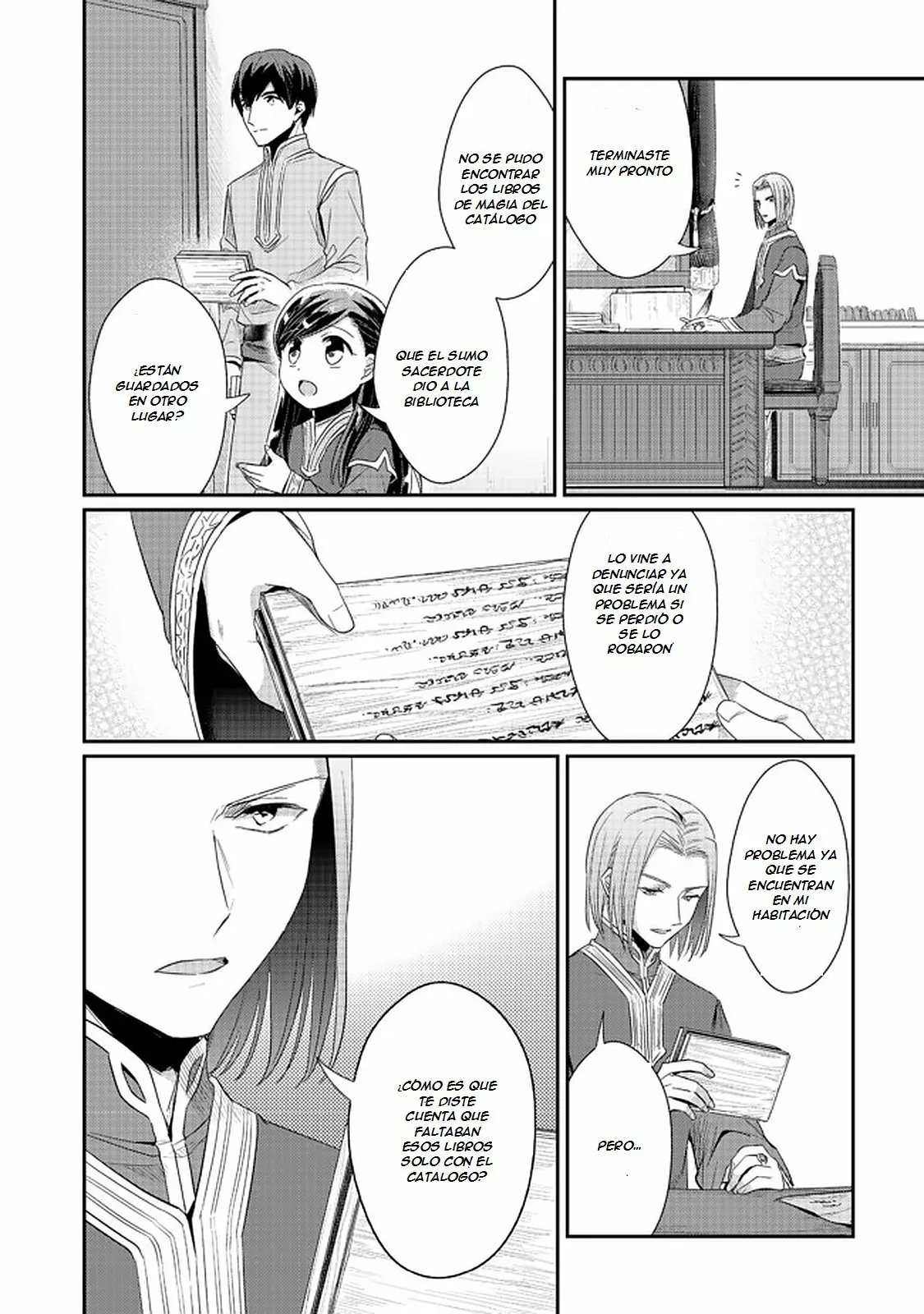 Honzuki no Gekokujou: Shisho ni Naru Tame ni wa Shudan wo Erandeiraremasen Dai 2-bu – Hon no Tame nara Miko ni Naru! Capítulo 30 - Page 21