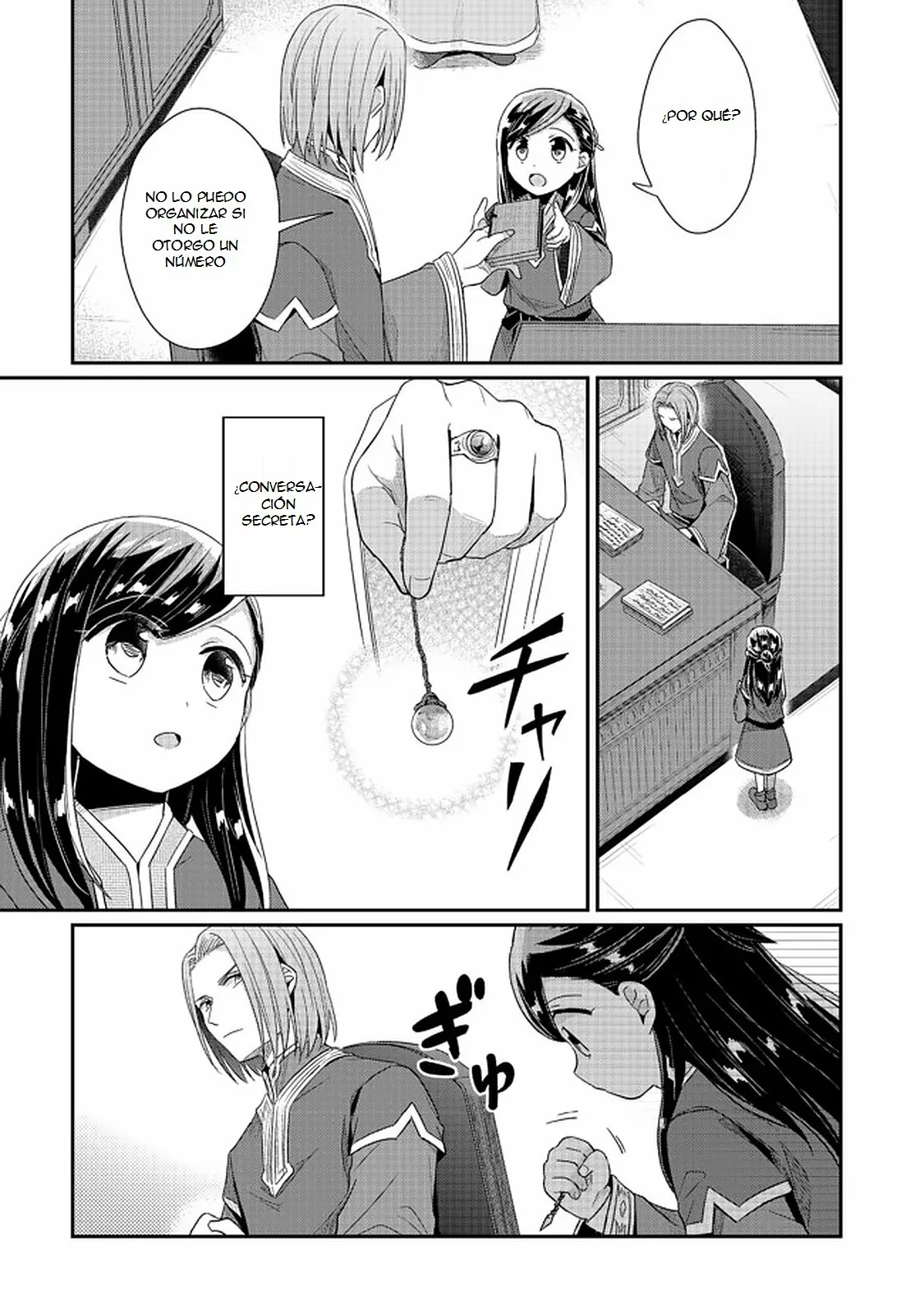 Honzuki no Gekokujou: Shisho ni Naru Tame ni wa Shudan wo Erandeiraremasen Dai 2-bu – Hon no Tame nara Miko ni Naru! Capítulo 30 - Page 24