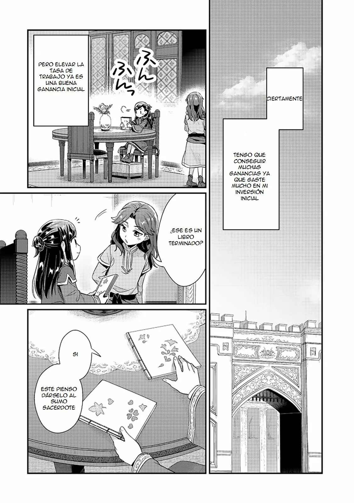 Honzuki no Gekokujou: Shisho ni Naru Tame ni wa Shudan wo Erandeiraremasen Dai 2-bu – Hon no Tame nara Miko ni Naru! Capítulo 31.1 - Page 6