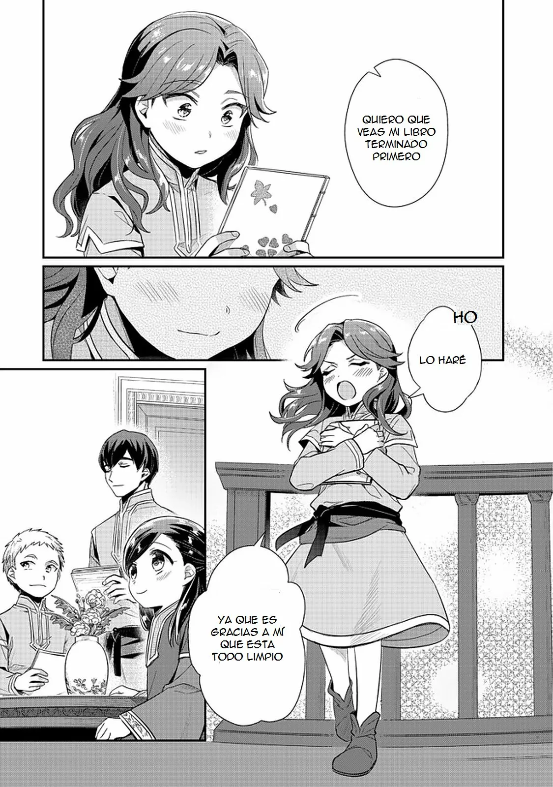 Honzuki no Gekokujou: Shisho ni Naru Tame ni wa Shudan wo Erandeiraremasen Dai 2-bu – Hon no Tame nara Miko ni Naru! Capítulo 31.1 - Page 8