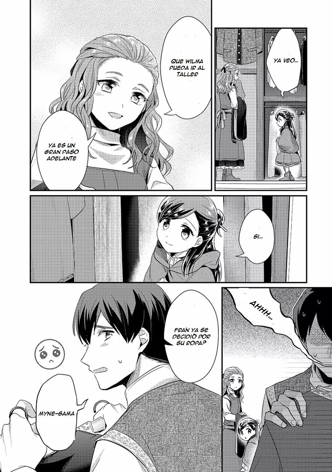 Honzuki no Gekokujou: Shisho ni Naru Tame ni wa Shudan wo Erandeiraremasen Dai 2-bu – Hon no Tame nara Miko ni Naru! Capítulo 32 - Page 10