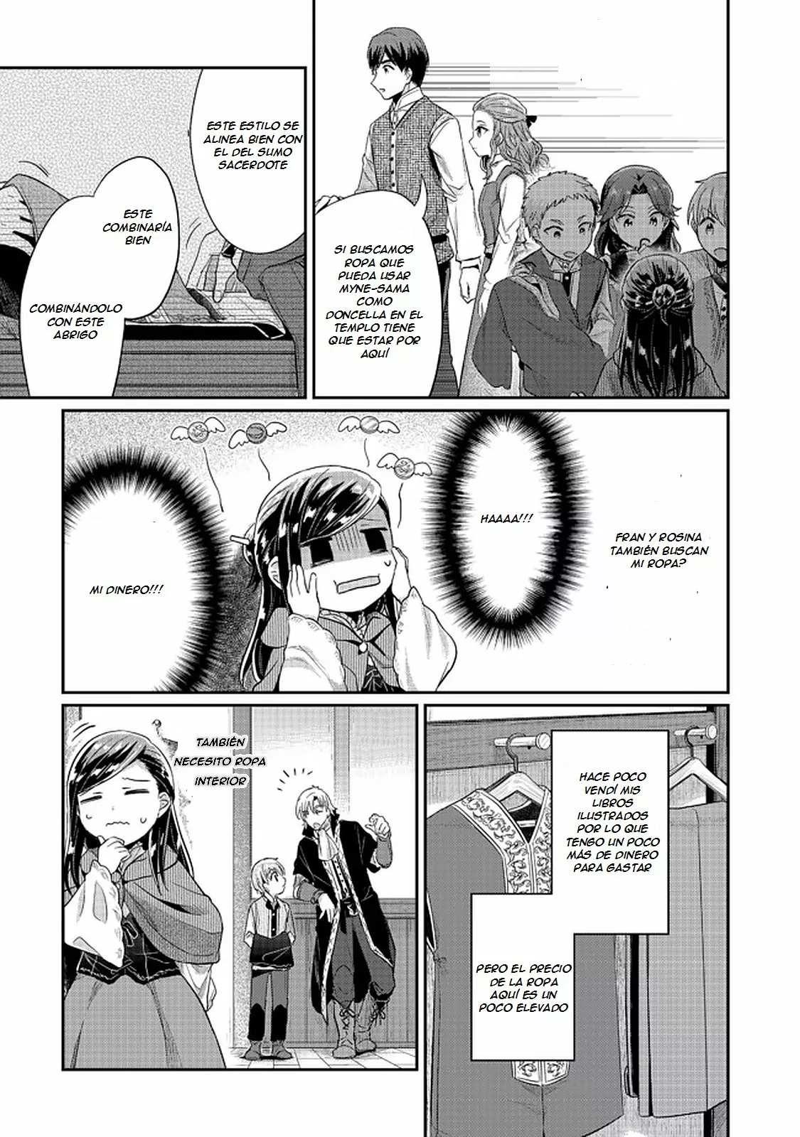 Honzuki no Gekokujou: Shisho ni Naru Tame ni wa Shudan wo Erandeiraremasen Dai 2-bu – Hon no Tame nara Miko ni Naru! Capítulo 32 - Page 13