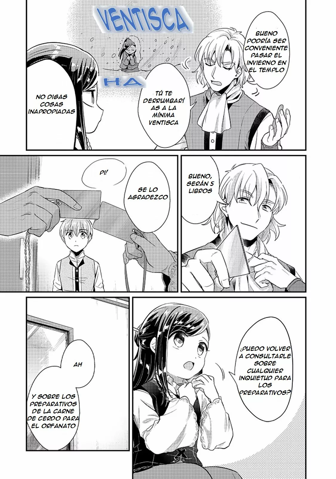 Honzuki no Gekokujou: Shisho ni Naru Tame ni wa Shudan wo Erandeiraremasen Dai 2-bu – Hon no Tame nara Miko ni Naru! Capítulo 32 - Page 4