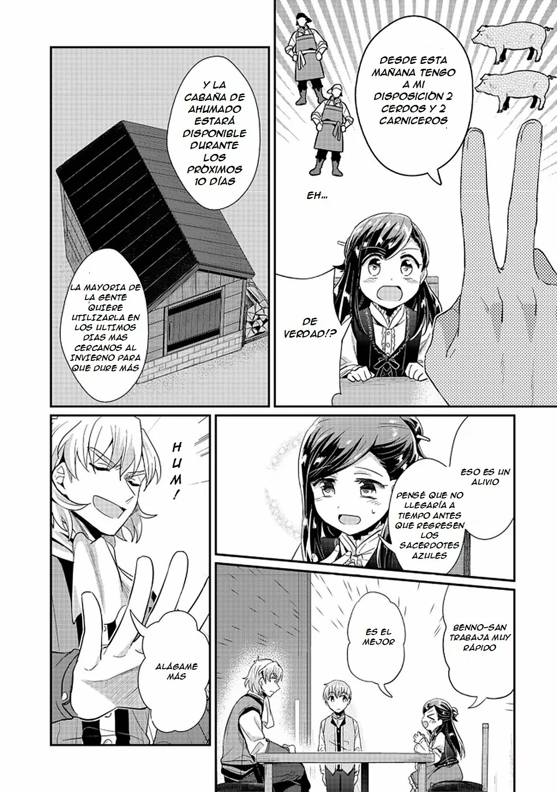 Honzuki no Gekokujou: Shisho ni Naru Tame ni wa Shudan wo Erandeiraremasen Dai 2-bu – Hon no Tame nara Miko ni Naru! Capítulo 32 - Page 5