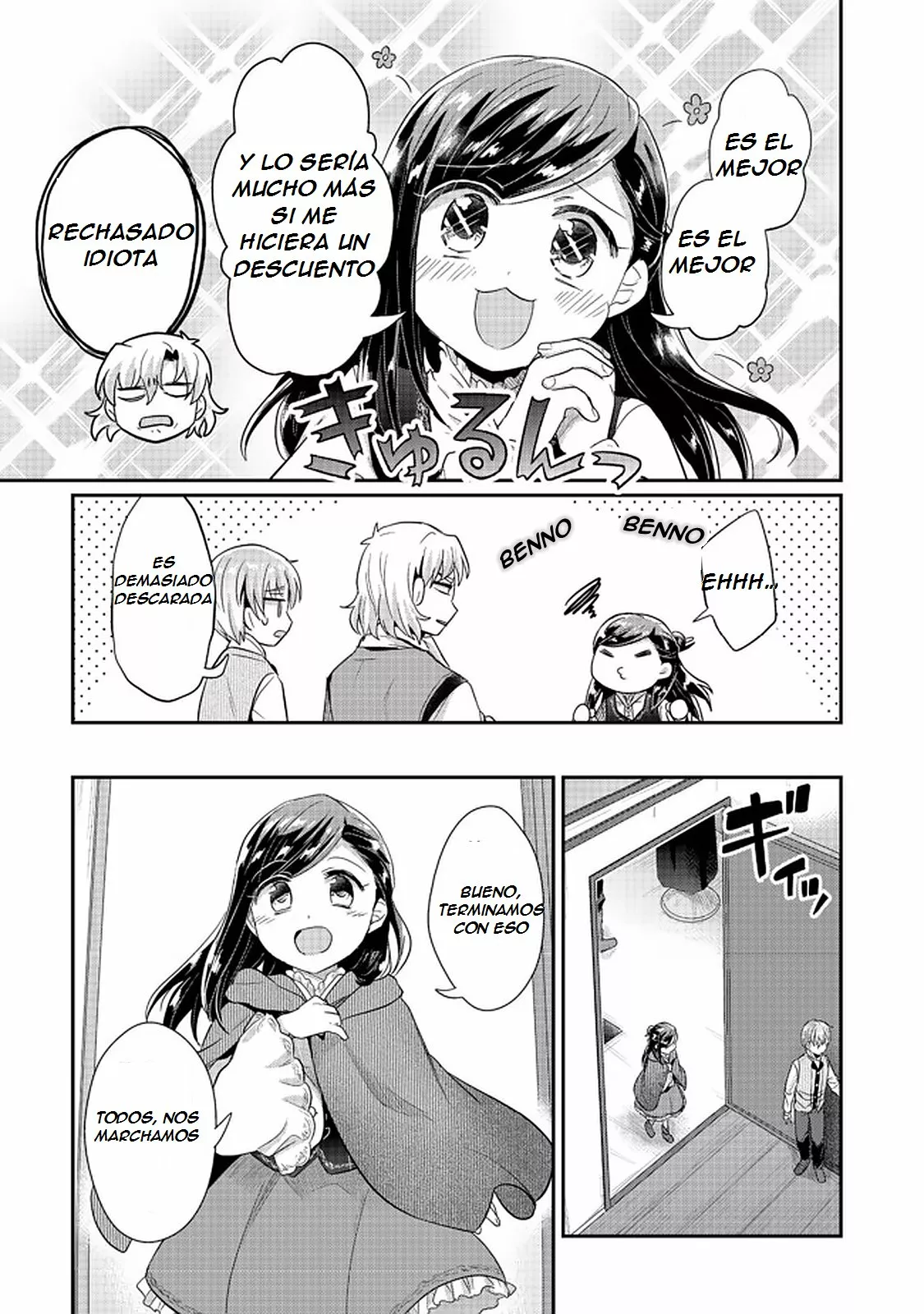 Honzuki no Gekokujou: Shisho ni Naru Tame ni wa Shudan wo Erandeiraremasen Dai 2-bu – Hon no Tame nara Miko ni Naru! Capítulo 32 - Page 6