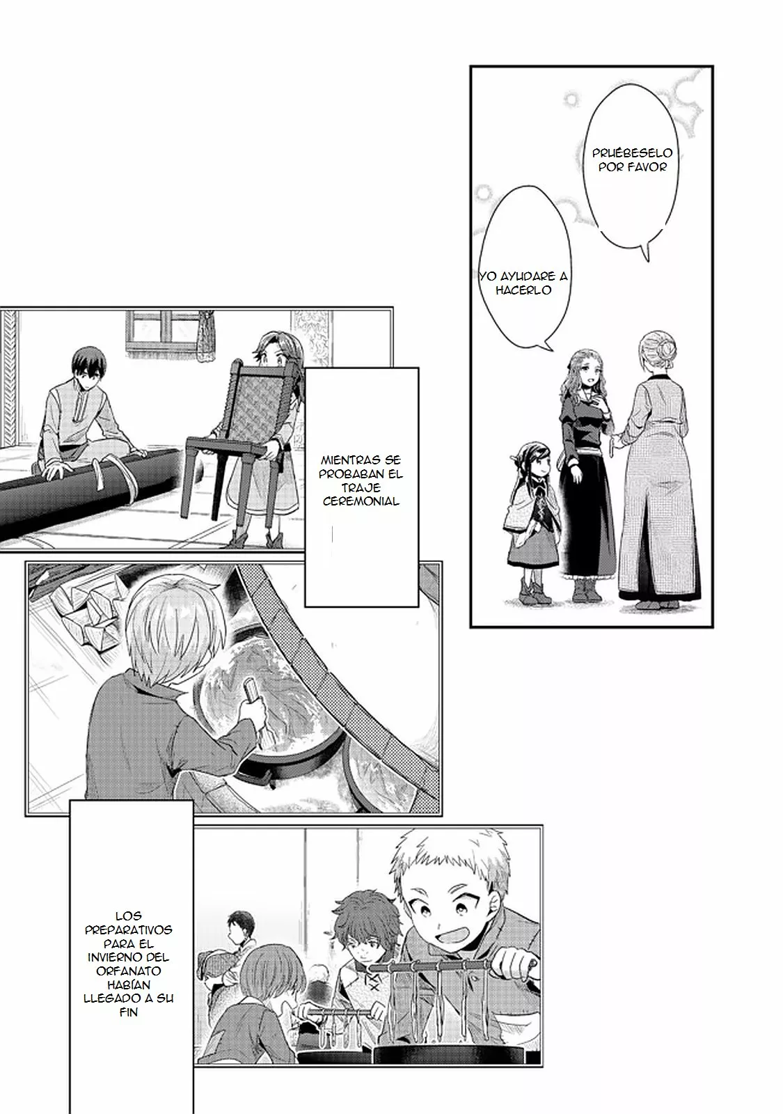 Honzuki no Gekokujou: Shisho ni Naru Tame ni wa Shudan wo Erandeiraremasen Dai 2-bu – Hon no Tame nara Miko ni Naru! Capítulo 33.1 - Page 16