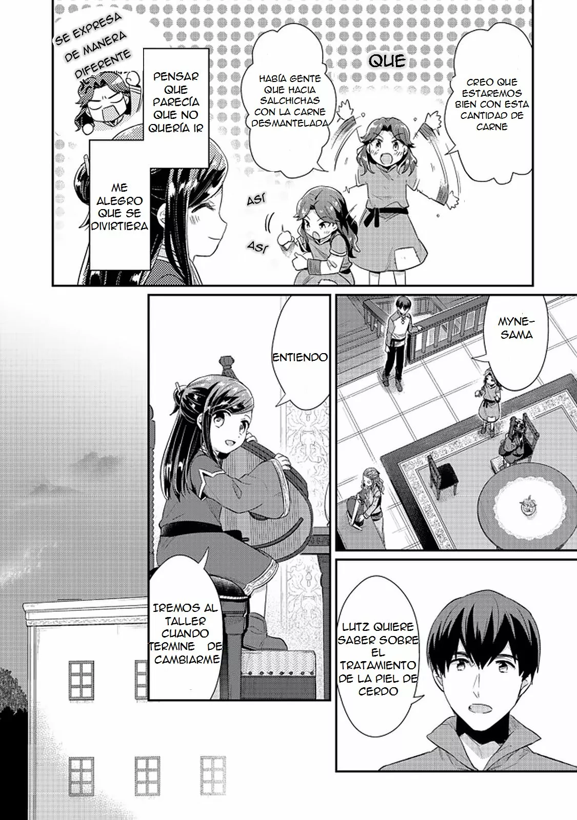 Honzuki no Gekokujou: Shisho ni Naru Tame ni wa Shudan wo Erandeiraremasen Dai 2-bu – Hon no Tame nara Miko ni Naru! Capítulo 33.1 - Page 3