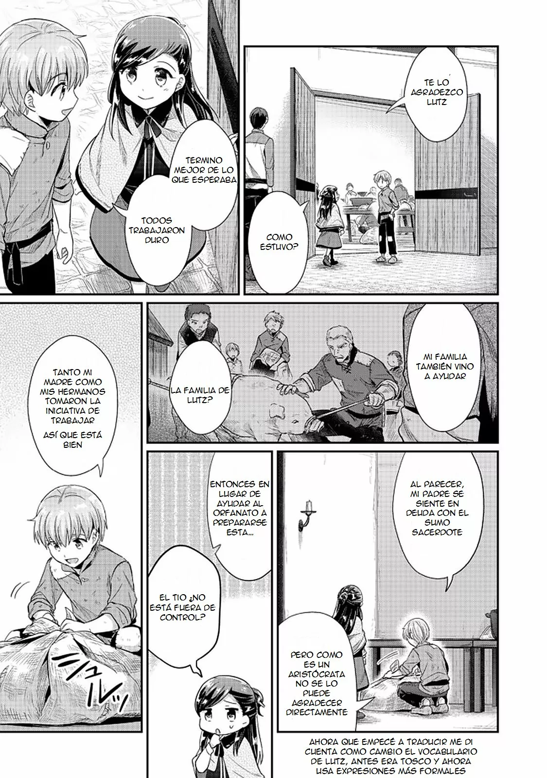 Honzuki no Gekokujou: Shisho ni Naru Tame ni wa Shudan wo Erandeiraremasen Dai 2-bu – Hon no Tame nara Miko ni Naru! Capítulo 33.1 - Page 4