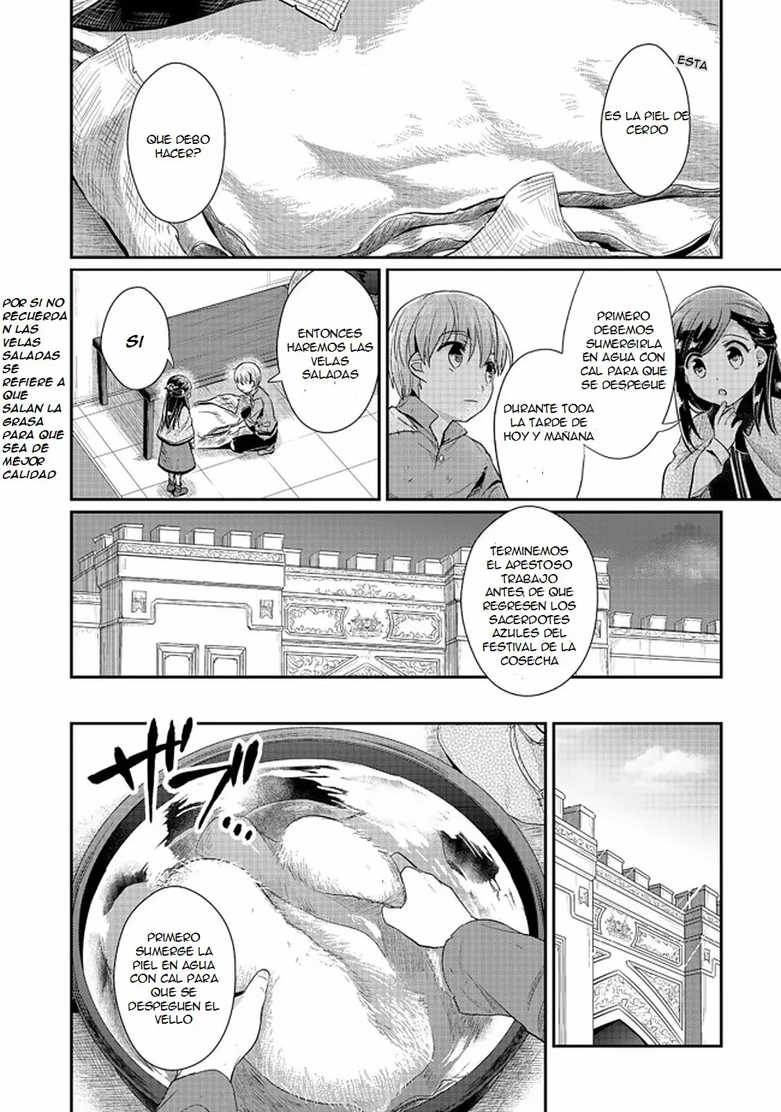 Honzuki no Gekokujou: Shisho ni Naru Tame ni wa Shudan wo Erandeiraremasen Dai 2-bu – Hon no Tame nara Miko ni Naru! Capítulo 33.1 - Page 5
