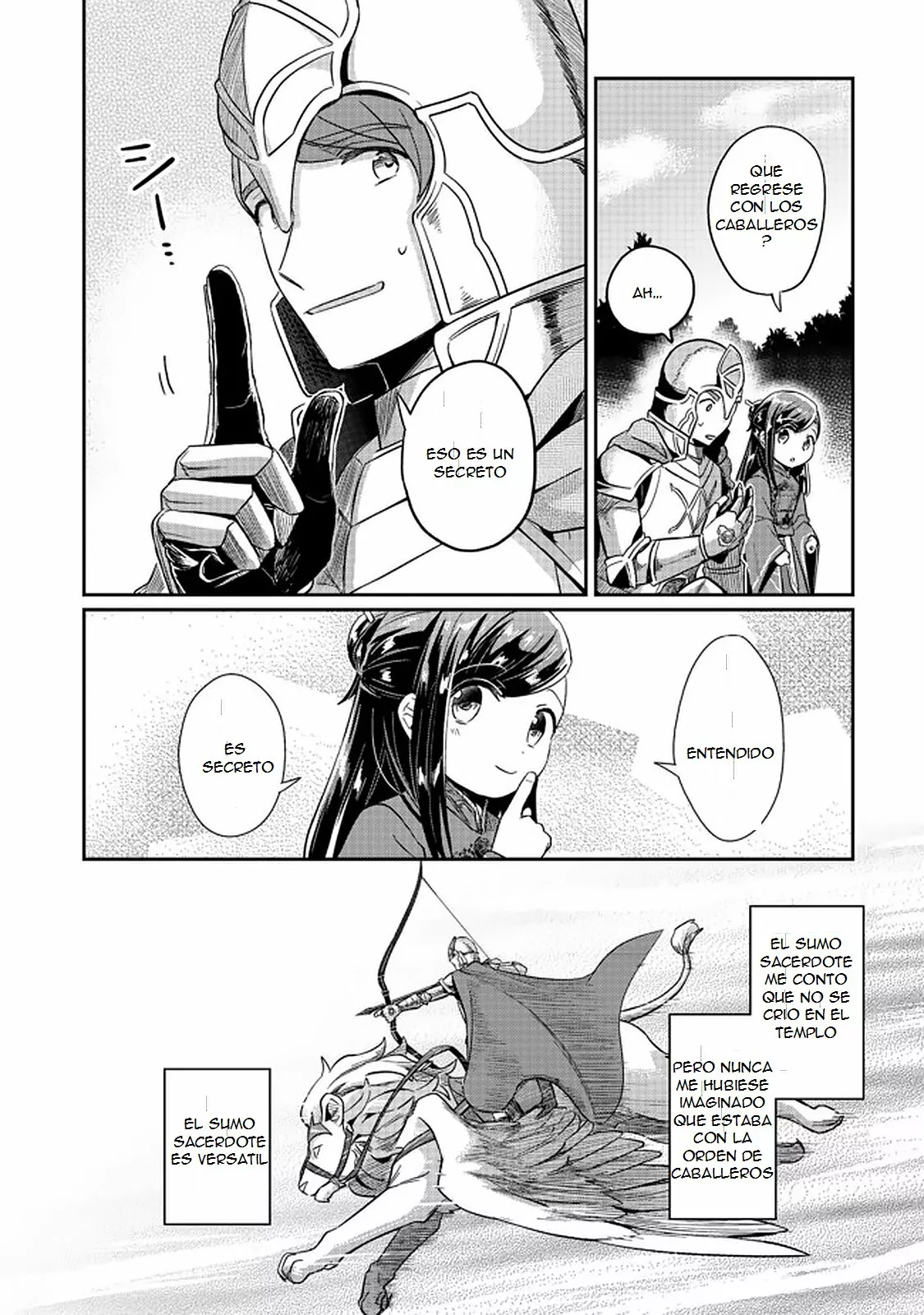 Honzuki no Gekokujou: Shisho ni Naru Tame ni wa Shudan wo Erandeiraremasen Dai 2-bu – Hon no Tame nara Miko ni Naru! Capítulo 35.1 - Page 8