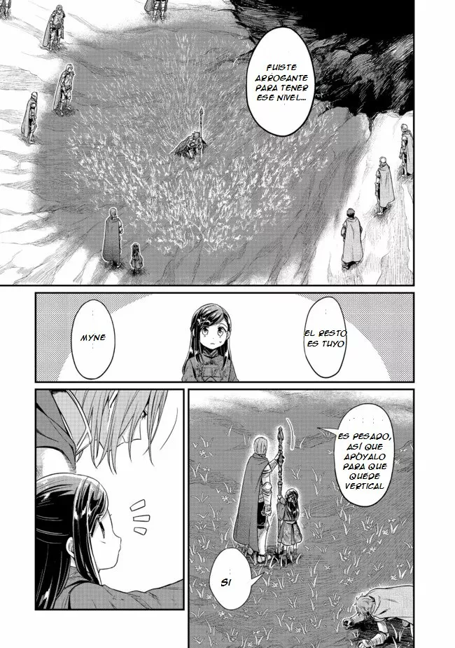 Honzuki no Gekokujou: Shisho ni Naru Tame ni wa Shudan wo Erandeiraremasen Dai 2-bu – Hon no Tame nara Miko ni Naru! Capítulo 36.2 - Page 19