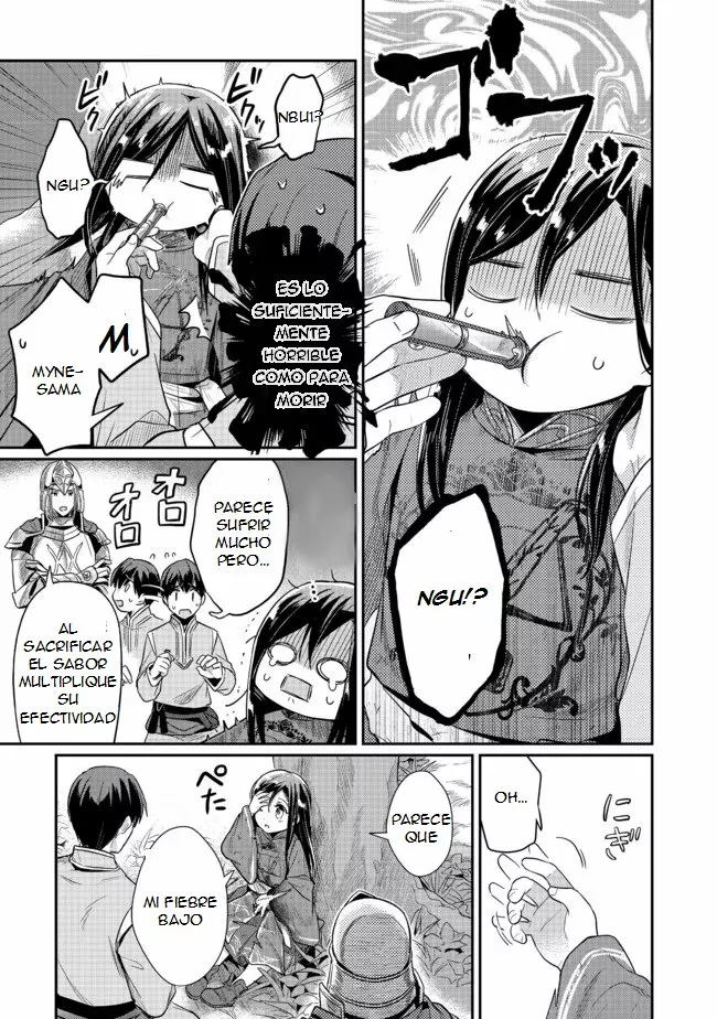 Honzuki no Gekokujou: Shisho ni Naru Tame ni wa Shudan wo Erandeiraremasen Dai 2-bu – Hon no Tame nara Miko ni Naru! Capítulo 36.2 - Page 3