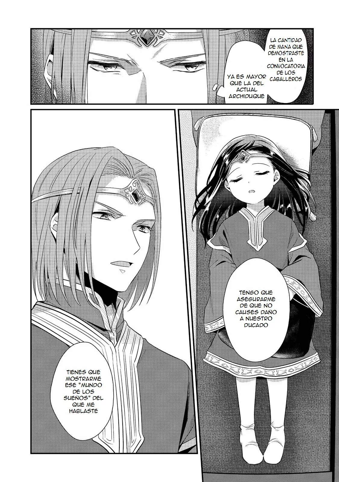 Honzuki no Gekokujou: Shisho ni Naru Tame ni wa Shudan wo Erandeiraremasen Dai 2-bu – Hon no Tame nara Miko ni Naru! Capítulo 38 - Page 11