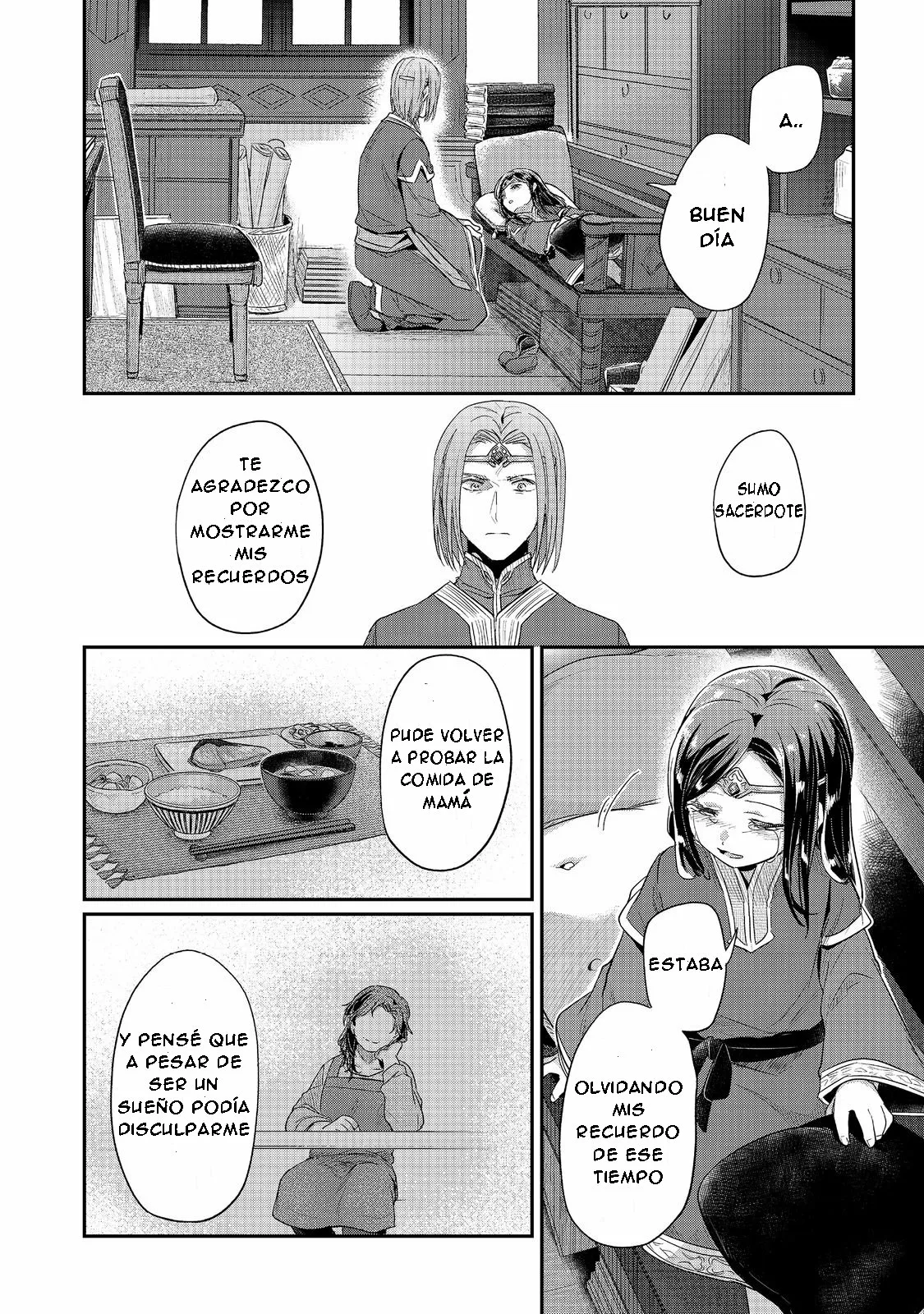 Honzuki no Gekokujou: Shisho ni Naru Tame ni wa Shudan wo Erandeiraremasen Dai 2-bu – Hon no Tame nara Miko ni Naru! Capítulo 39.1 - Page 13