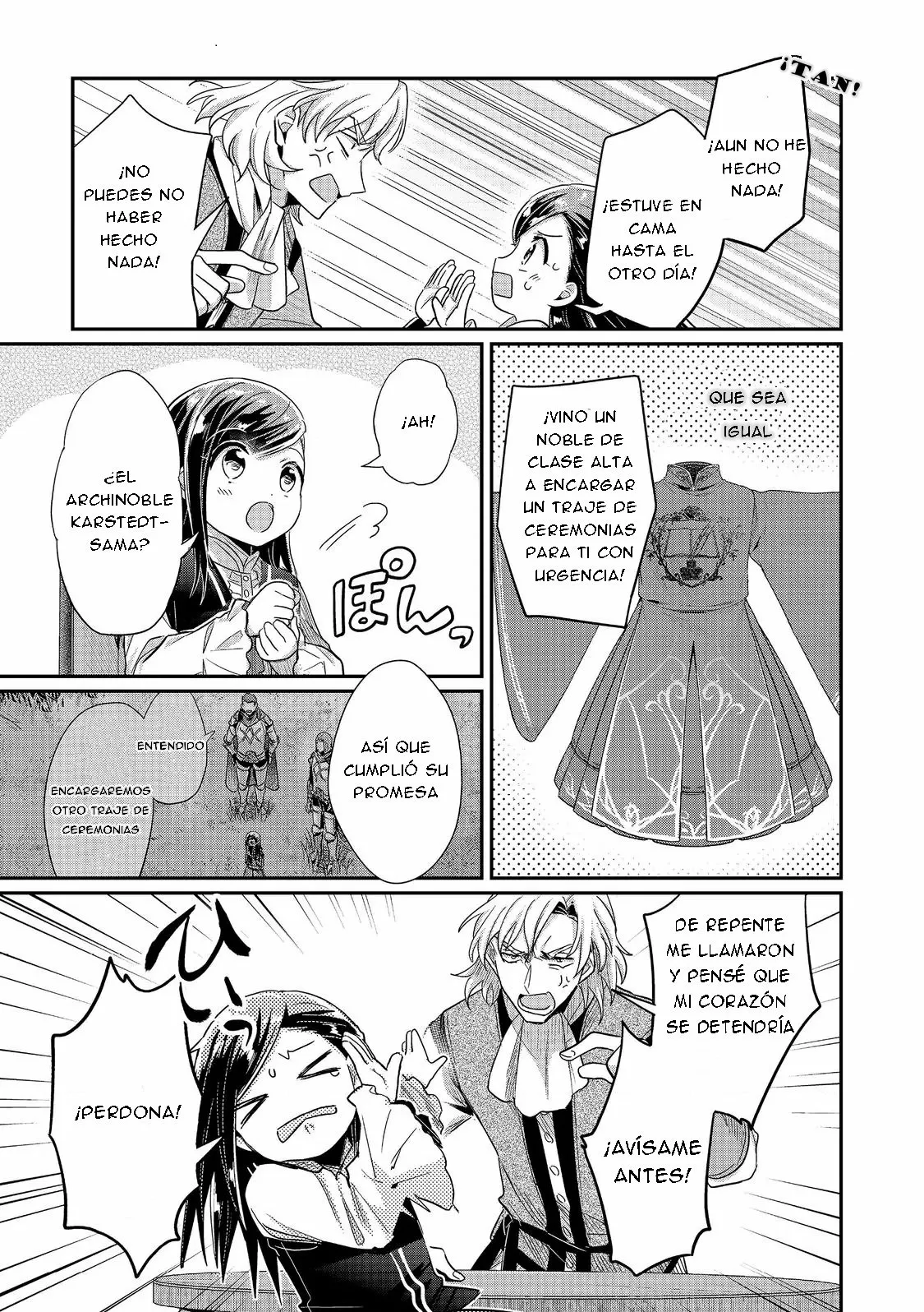 Honzuki no Gekokujou: Shisho ni Naru Tame ni wa Shudan wo Erandeiraremasen Dai 2-bu – Hon no Tame nara Miko ni Naru! Capítulo 39.2 - Page 3
