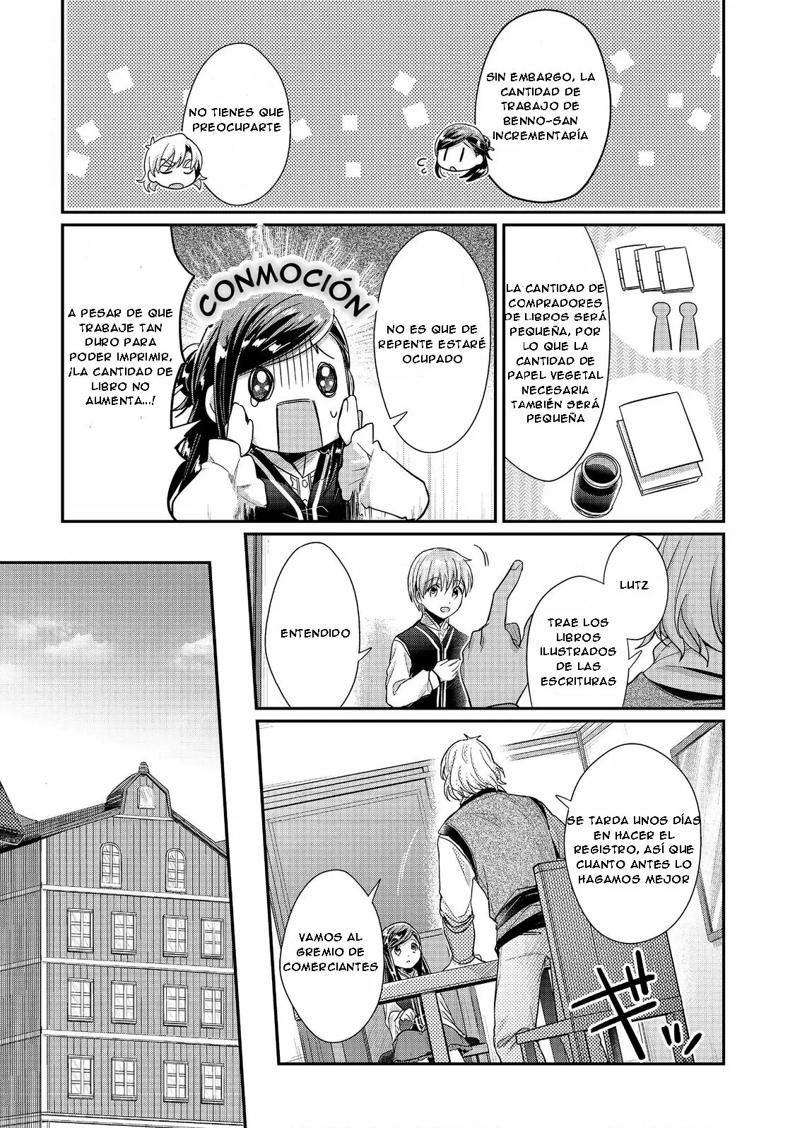 Honzuki no Gekokujou: Shisho ni Naru Tame ni wa Shudan wo Erandeiraremasen Dai 2-bu – Hon no Tame nara Miko ni Naru! Capítulo 39.2 - Page 5
