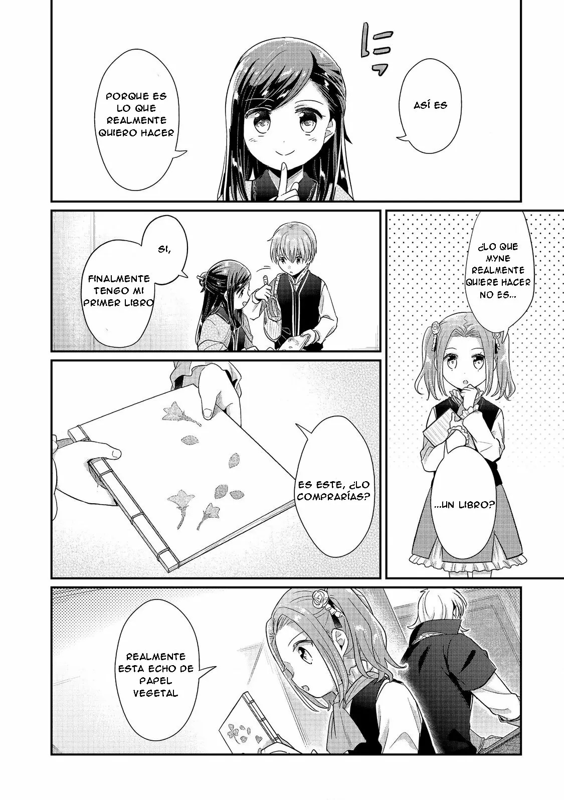 Honzuki no Gekokujou: Shisho ni Naru Tame ni wa Shudan wo Erandeiraremasen Dai 2-bu – Hon no Tame nara Miko ni Naru! Capítulo 39.2 - Page 8