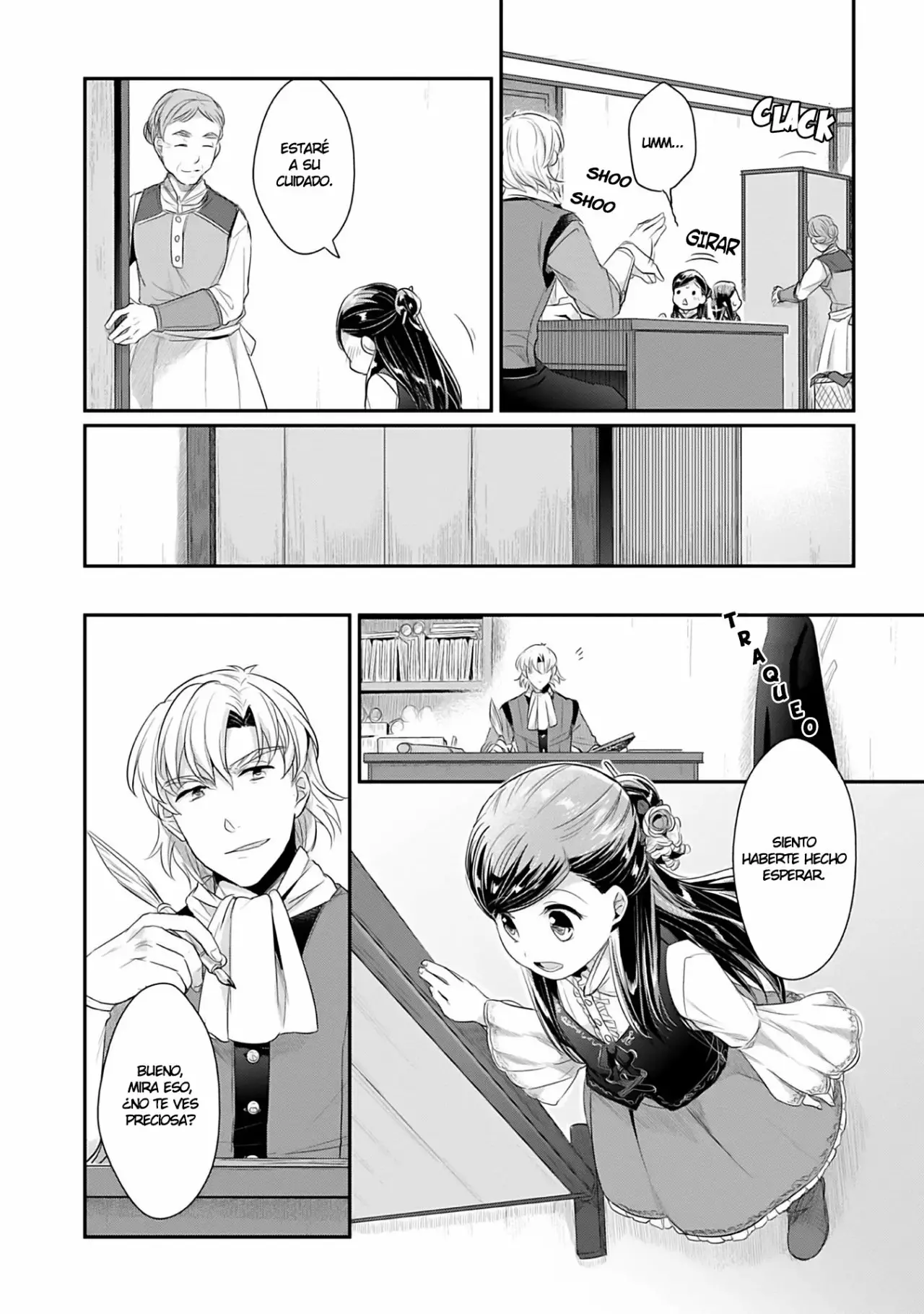 Honzuki no Gekokujou: Shisho ni Naru Tame ni wa Shudan wo Erandeiraremasen Dai 2-bu – Hon no Tame nara Miko ni Naru! Capítulo 4 - Page 17