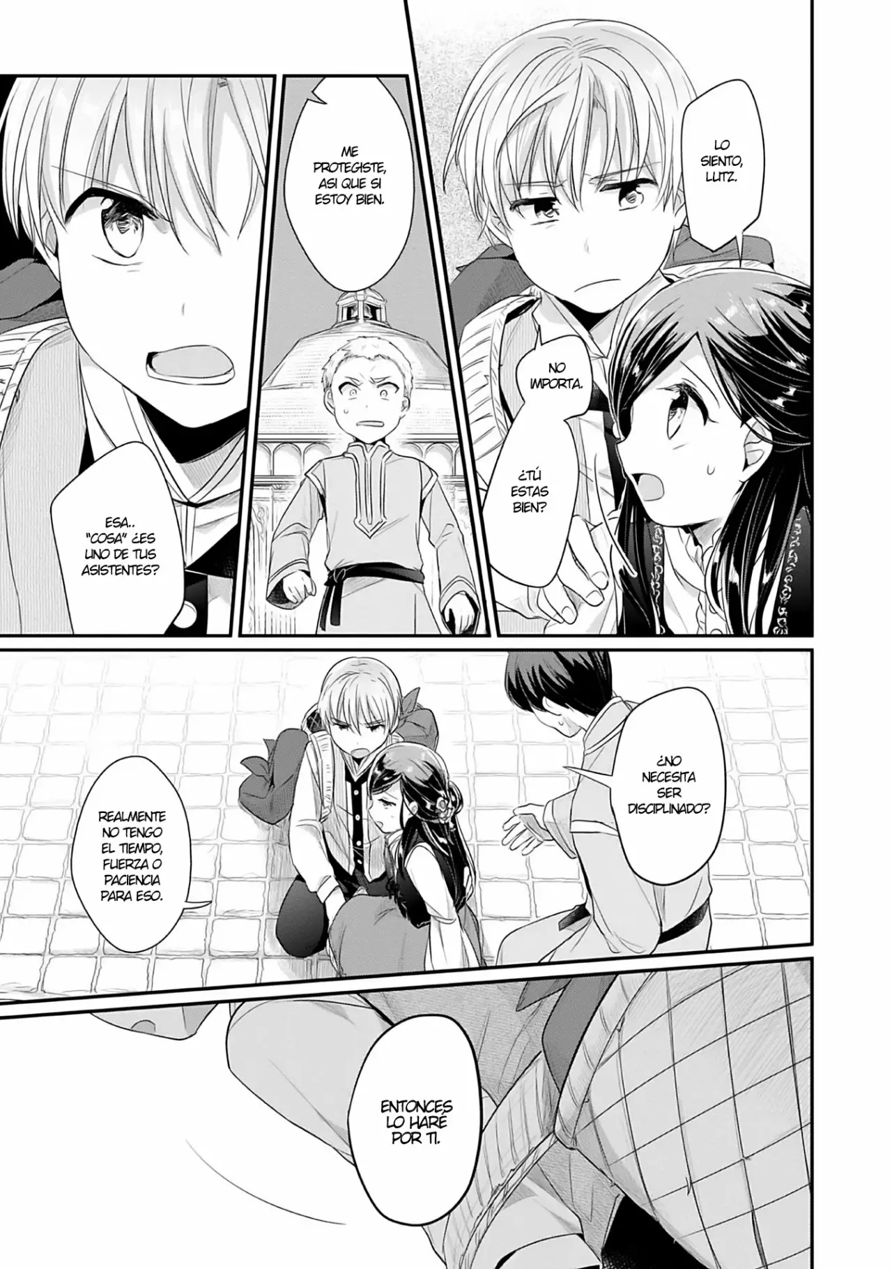 Honzuki no Gekokujou: Shisho ni Naru Tame ni wa Shudan wo Erandeiraremasen Dai 2-bu – Hon no Tame nara Miko ni Naru! Capítulo 4 - Page 28